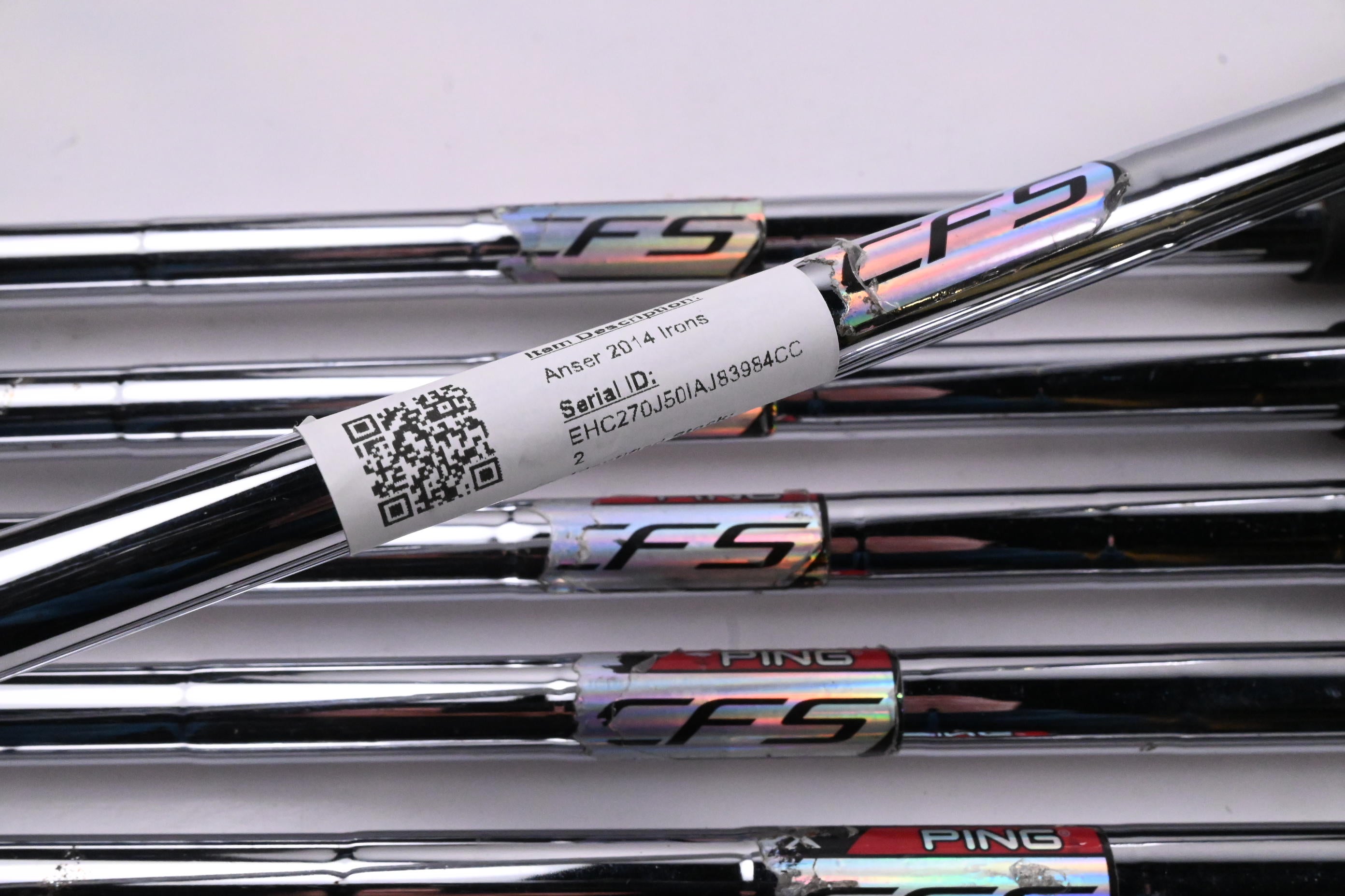 Ping Anser 2014 Irons / 4-PW / Green Dot / X-Flex Ping CFS Shafts
