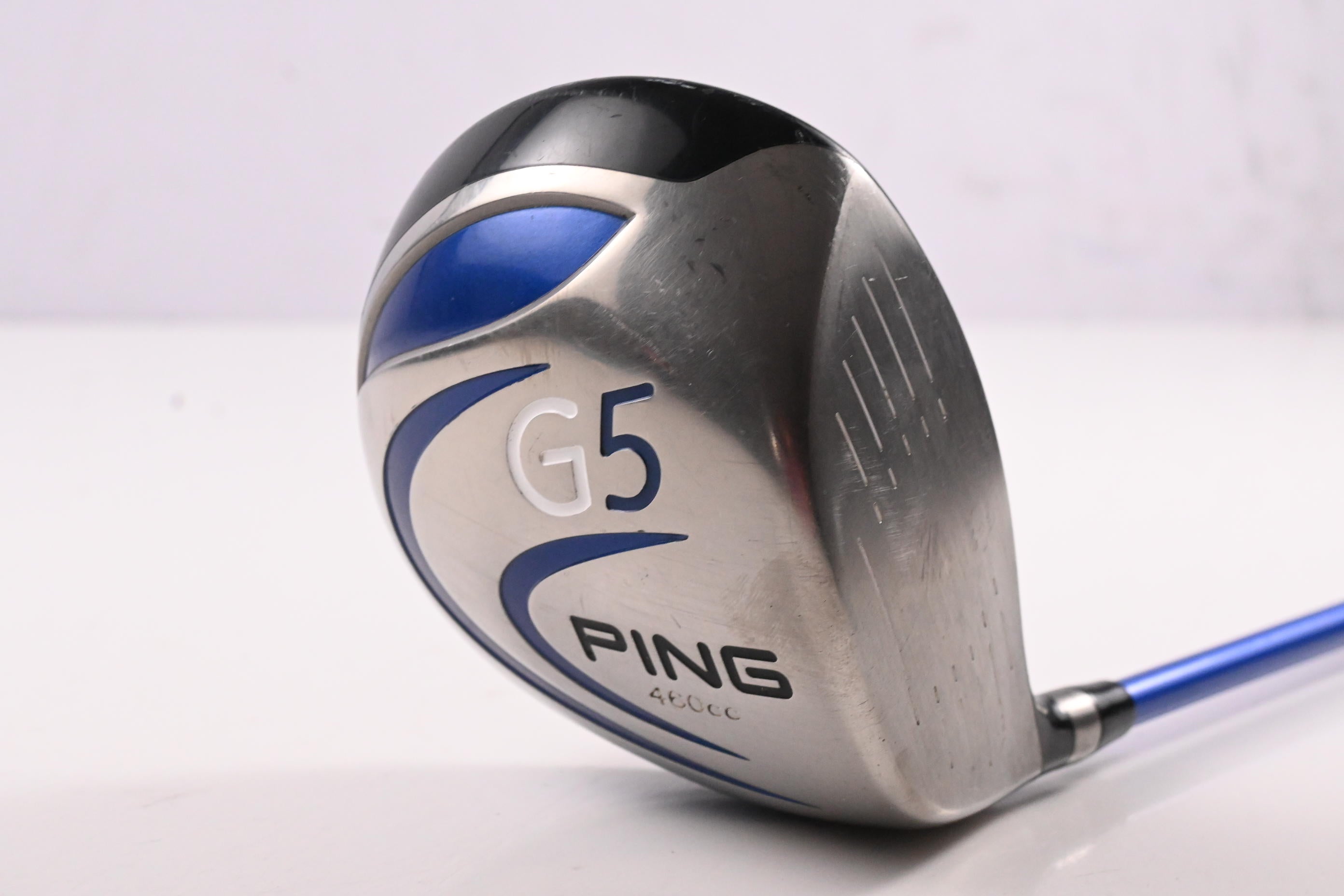 Ping G5 Driver / 7.5 Degree / Stiff Flex Grafalloy Prolaunch Blue 65 Shaft