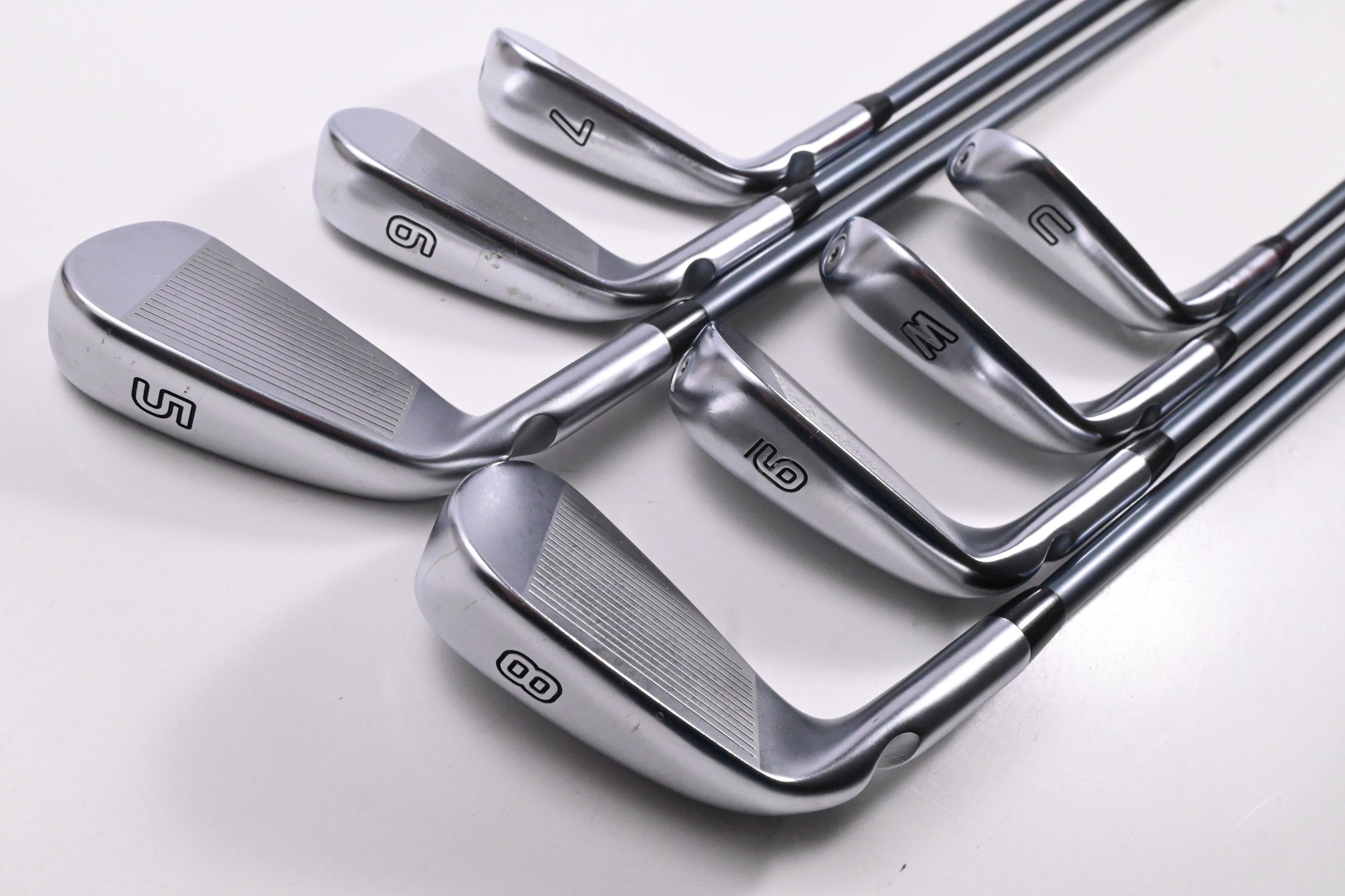 Ping i525 Irons / 5-PW+GW / Blue Dot / Regular Flex Ping Alta CB Slate Shaft