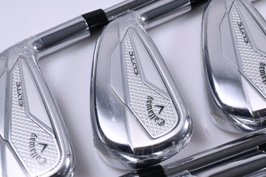 Callaway Elyte Irons / 5-PW / Regular Flex Vector 7 80 Shafts