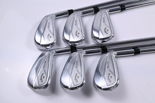 Callaway Elyte Irons / 5-PW / Regular Flex Vector 7 80 Shafts