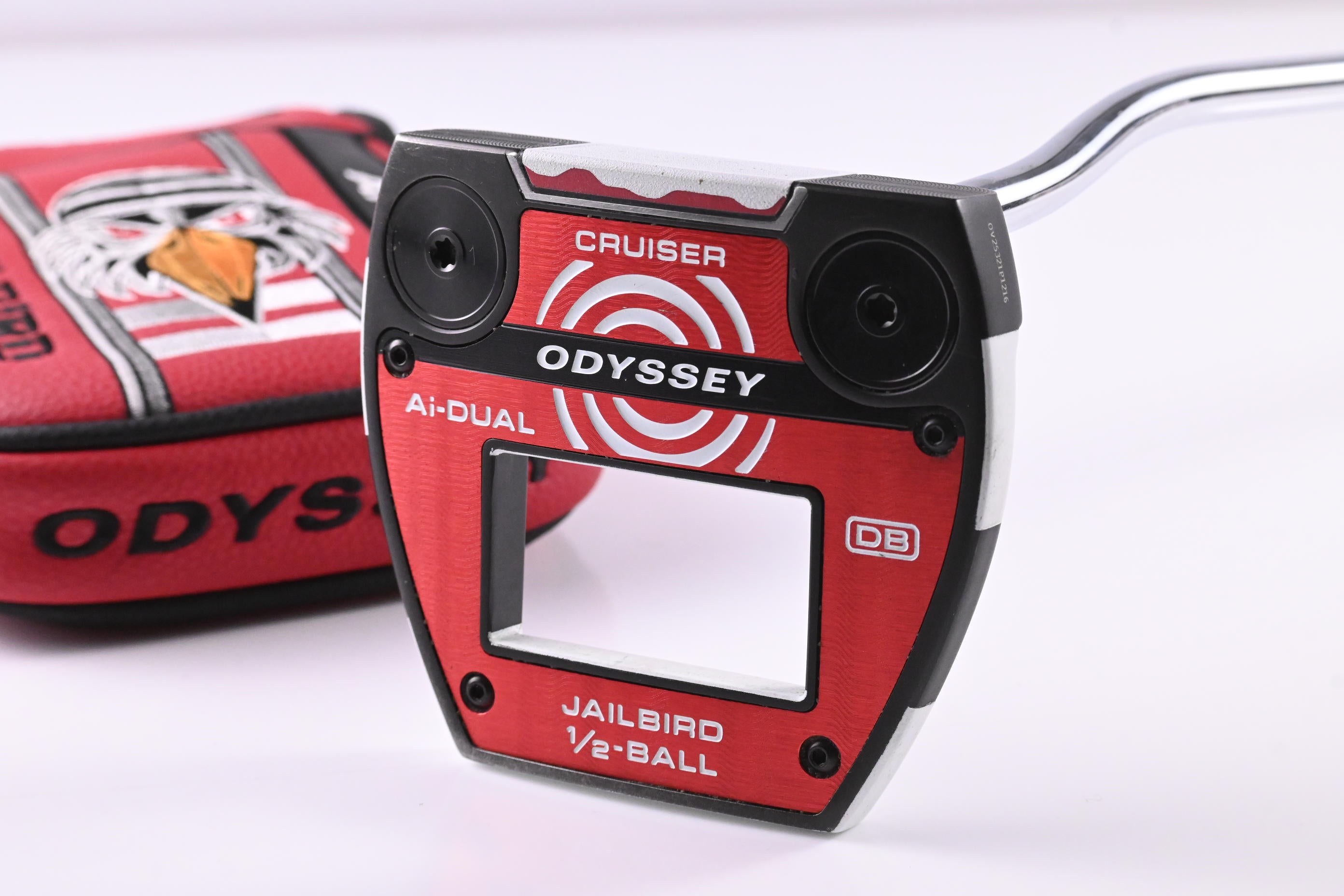 Odyssey Ai-Dual Cruiser Jailbird 1/2-Ball Putter / 38 Inch
