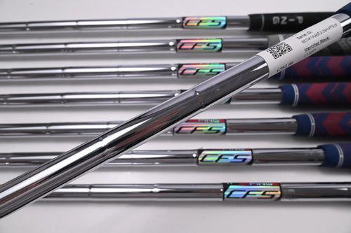 Ping G25 Irons / 5-PW+GW+SW / White Dot / Regular Flex Ping CFS Shafts
