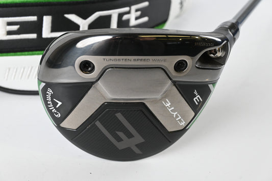 Callaway Elyte #3HL Wood / 16.5 Degree / Regular Flex Denali Charcoal 60 Shaft