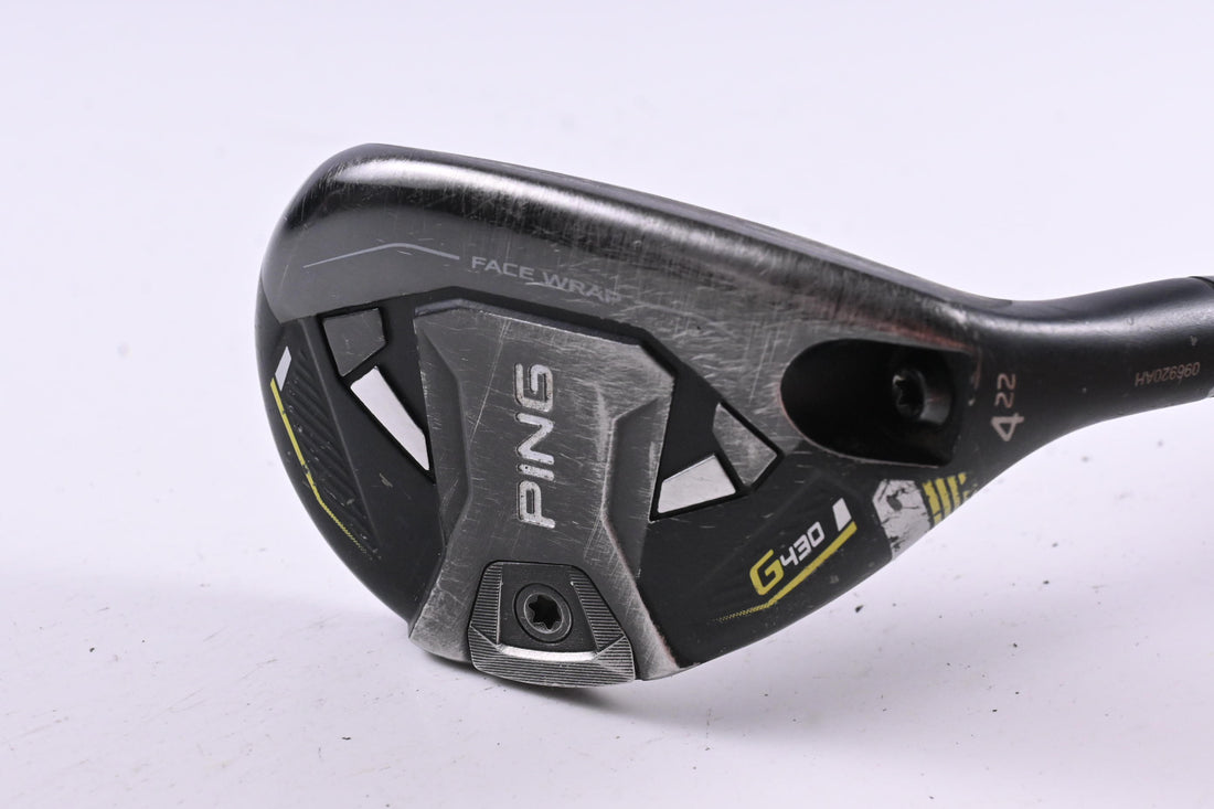 Ping G430 #4 Hybrid / 22 Degree / Stiff Flex Ping Alta CB Black 70 Shaft