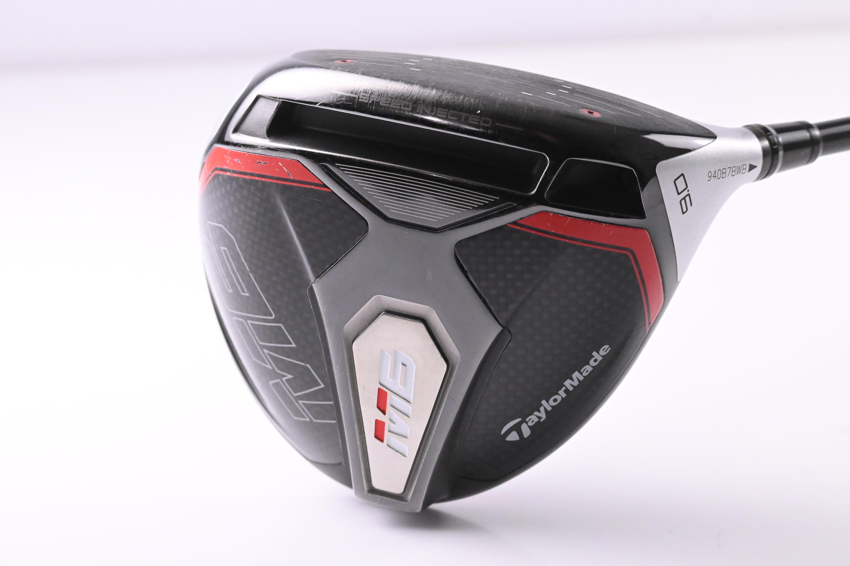 Taylormade M6 Driver / 9 Degree / Stiff Flex Fujikura Atmos Black 6 Shaft