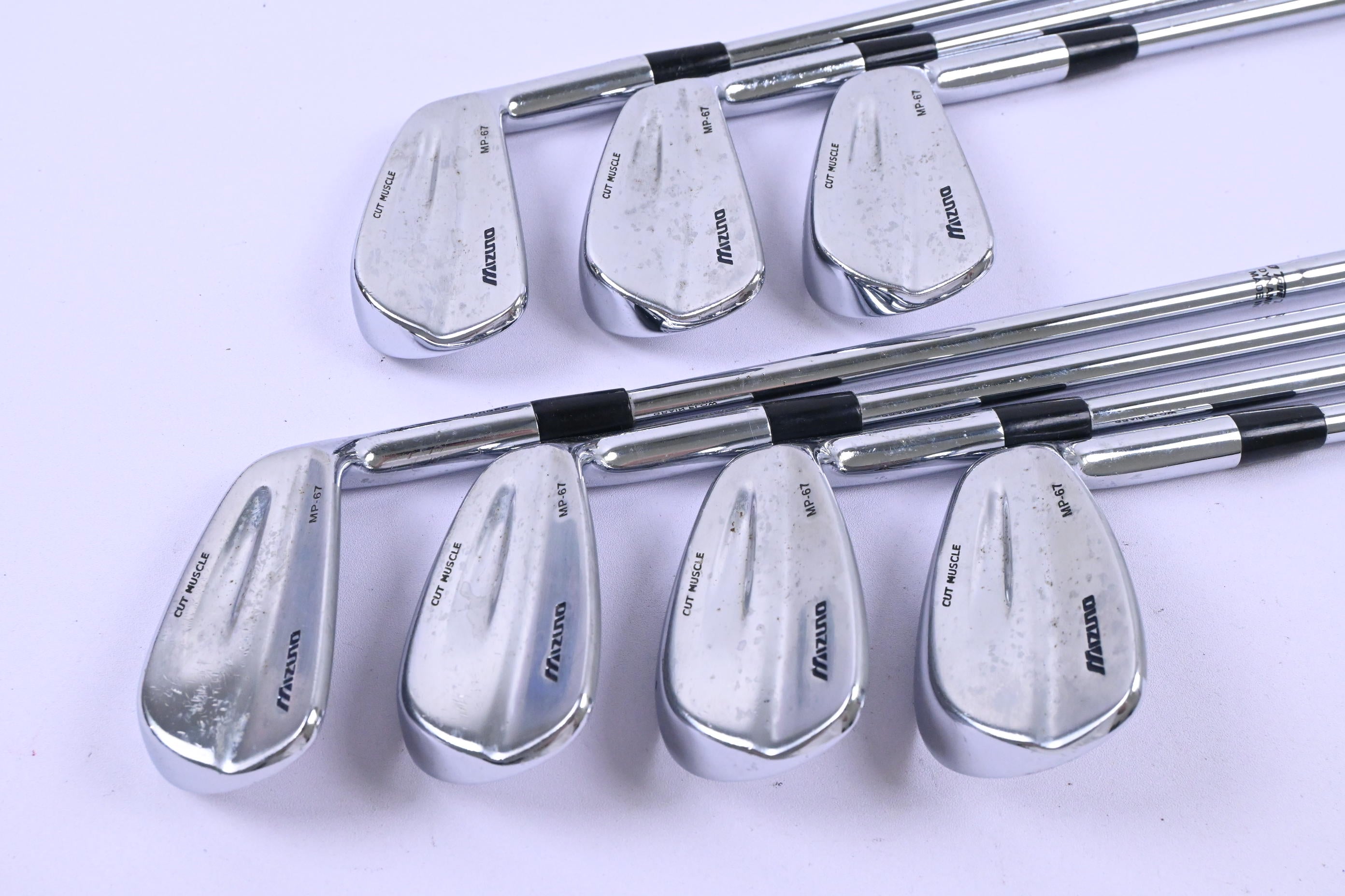 Mizuno MP-67 Irons / 4-PW / Stiff Flex Dynamic Gold S300 Shafts