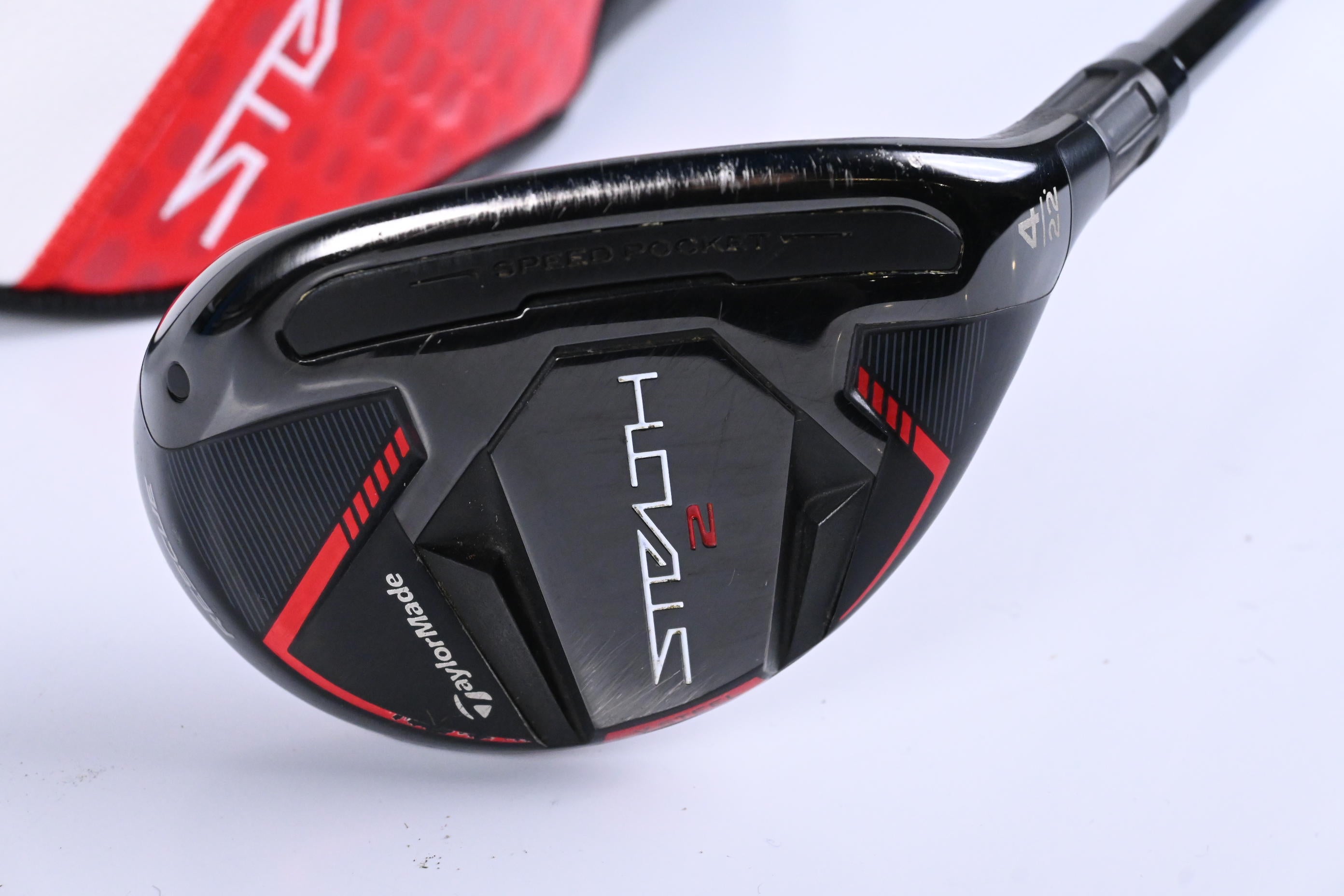 Taylormade Stealth 2 #4 Hybrid / 22 Degree / Regular Flex Fujikura Ventus TR Red