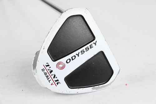 Left Hand Odyssey Tank 2-Ball V Putter / 34 Inch