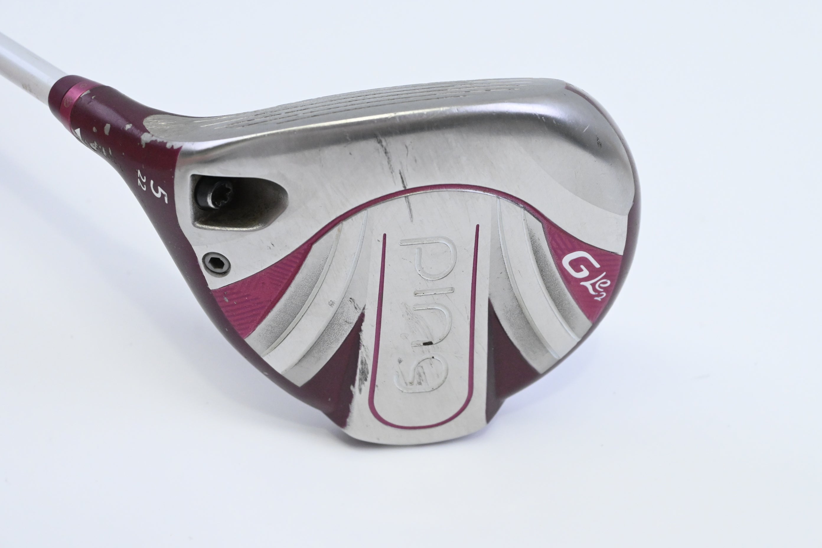 Left Hand Ping G Le2 #5 Wood / 22 Degree / Ladies Flex Ping ULT 240 Shaft