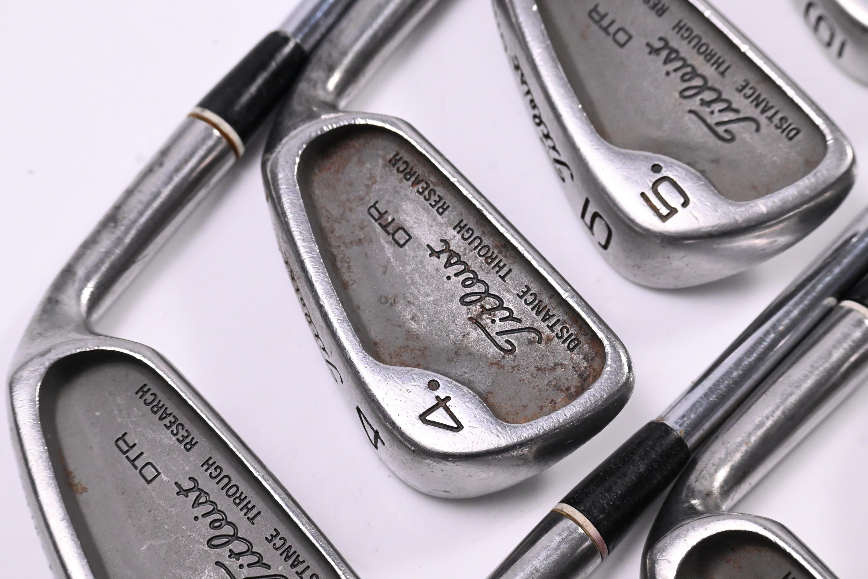 Titleist DTR Irons / 3-PW / Regular Flex Dynamic Gold R300U Shafts