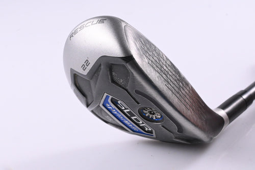 Taylormade SLDR-S #4 Hybrid / 22 Degree / Regular Flex Fujikura Speeder 72 Shaft