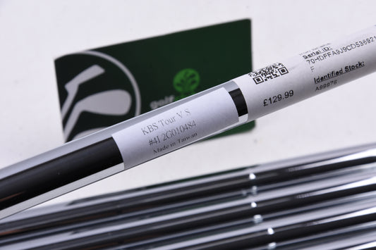 KBS Tour-V Iron Shafts / Stiff Flex / Set Of 5 / .355" Tip