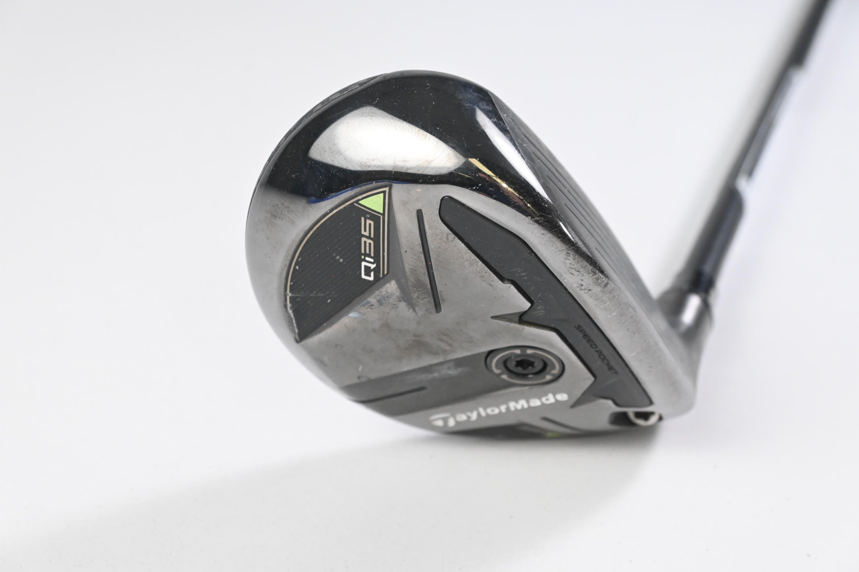 Taylormade Qi35 #3 Hybrid / 19 Degree / Stiff Flex Fujikura Ventus Blue 7 Shaft