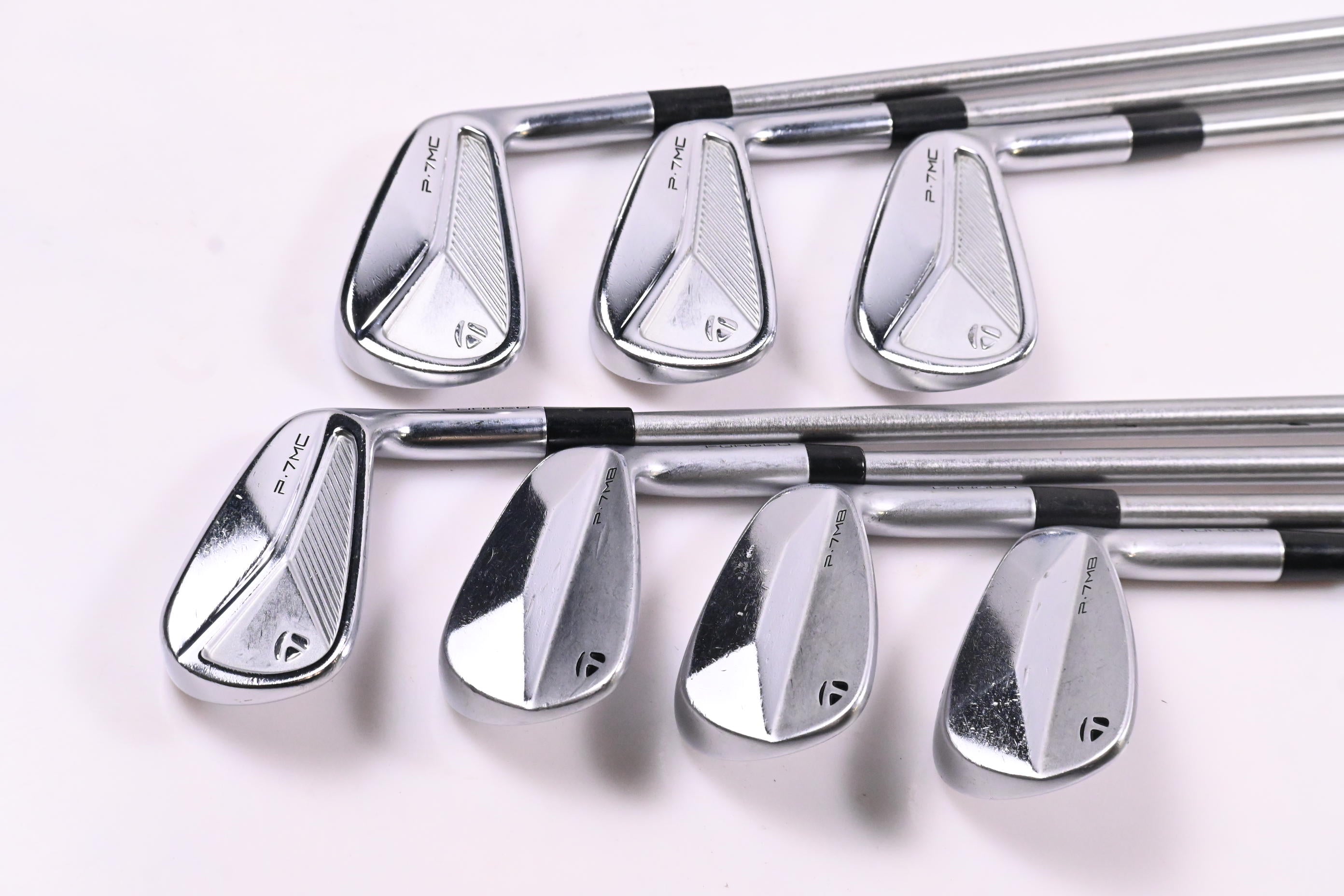 Taylormade P7MC 2023 Irons / 4-PW / X-Flex Shafts