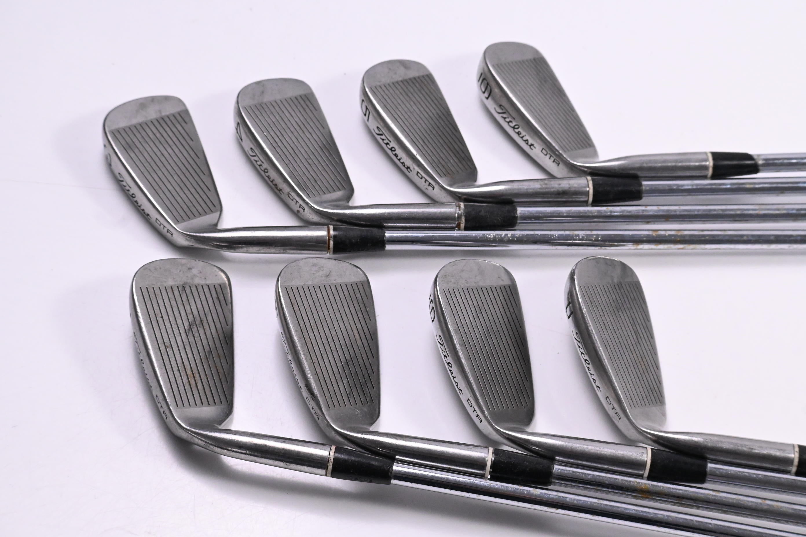 Titleist DTR Irons / 3-PW / Regular Flex Dynamic Gold R300U Shafts