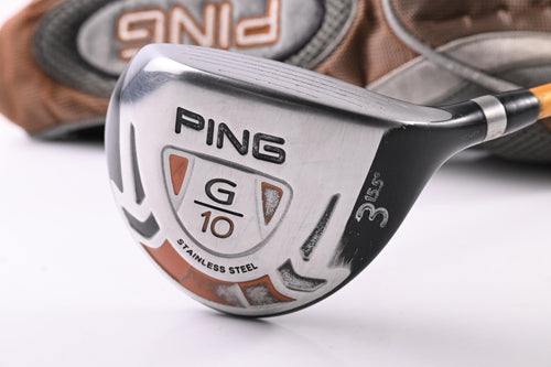 Ping G10 #3 Wood / 15.5 Degree / Regular Flex UST Proforce V2 Yellow 75 Shaft