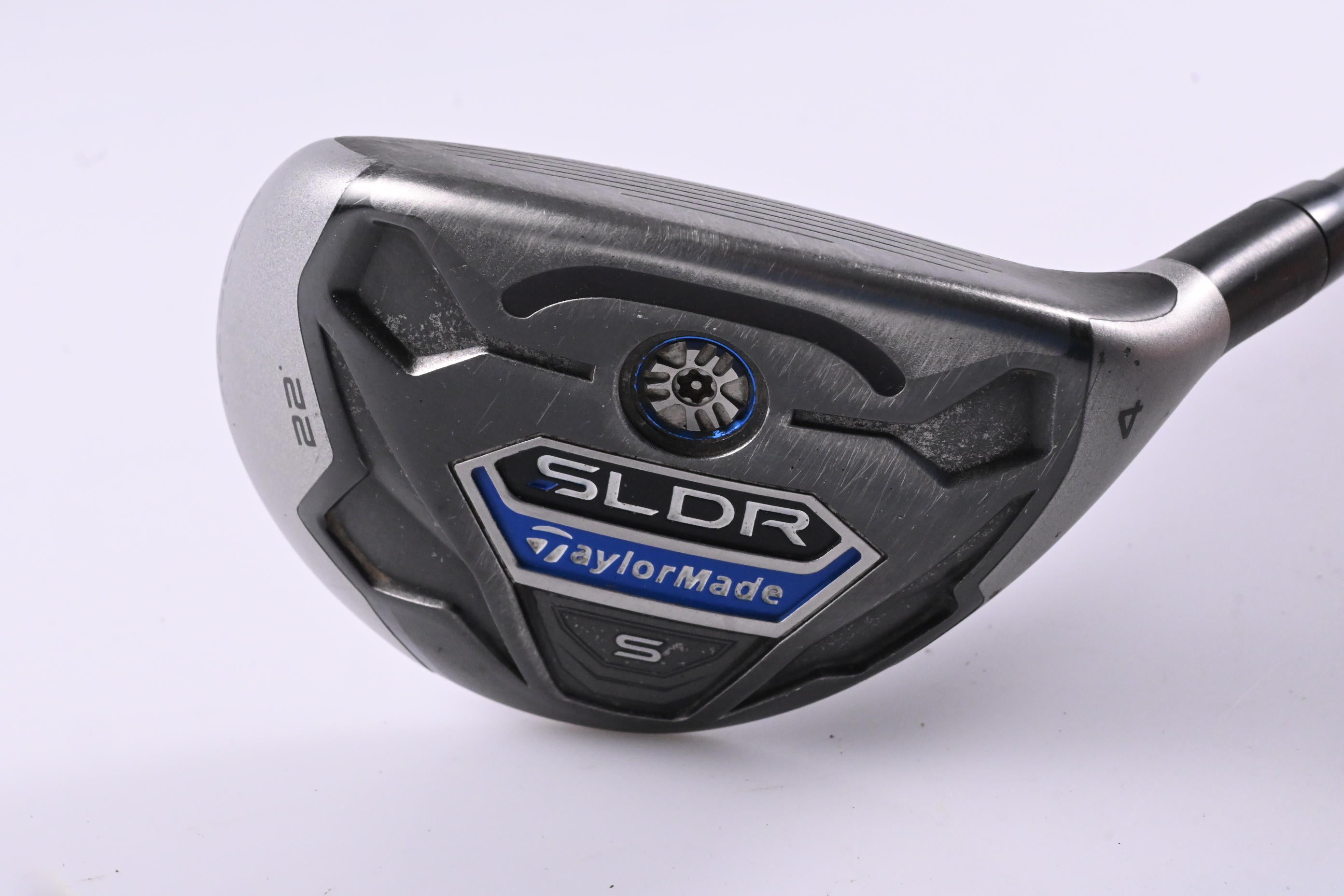 Taylormade SLDR-S #4 Hybrid / 22 Degree / Regular Flex Fujikura Speeder 72 Shaft