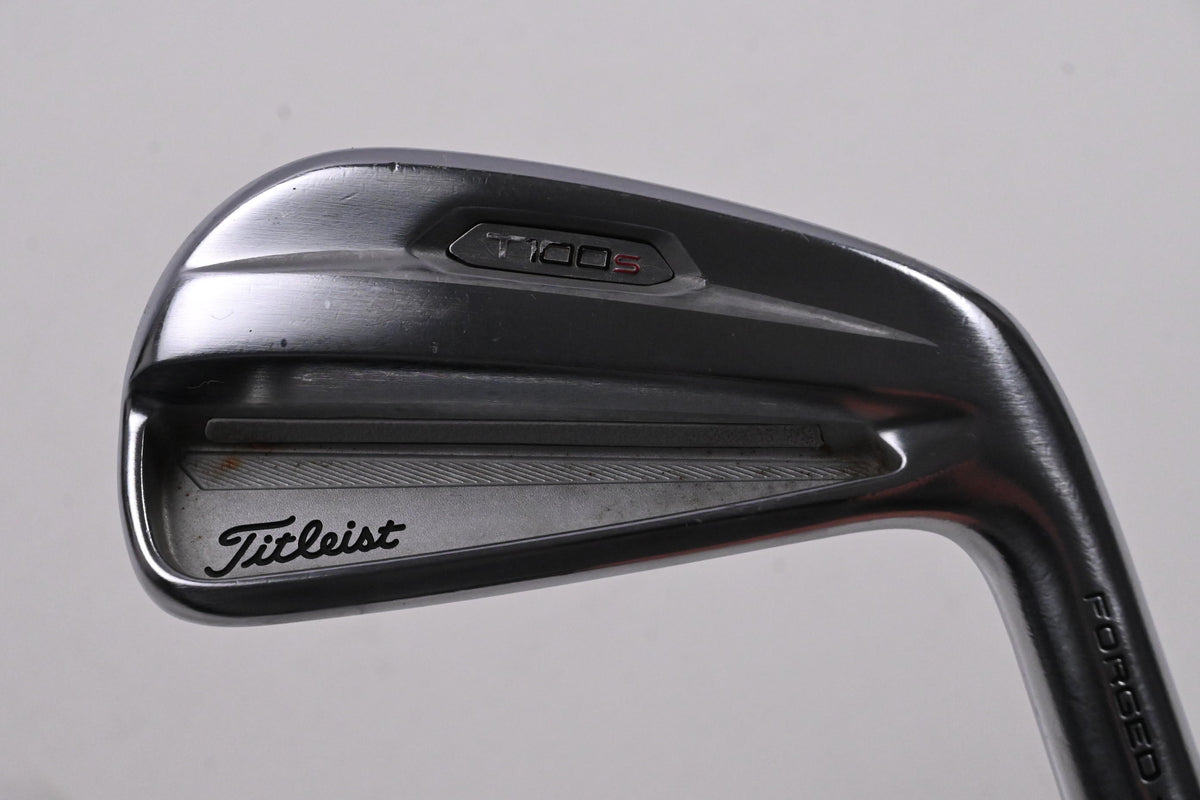 Titleist T100 S 2021 #5 Iron / 25 Degree / Stiff Flex AMT Black S300 Shaft