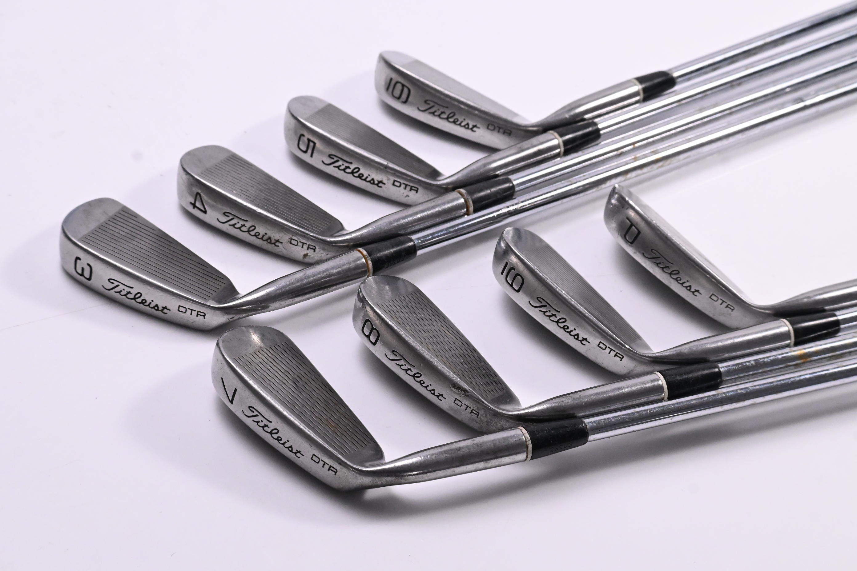 Titleist DTR Irons / 3-PW / Regular Flex Dynamic Gold R300U Shafts