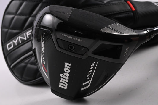 Wilson DYNAPWR Carbon 2025 Driver / 10.5 Degree / Stiff Flex UST LinQ Red 5 M40X