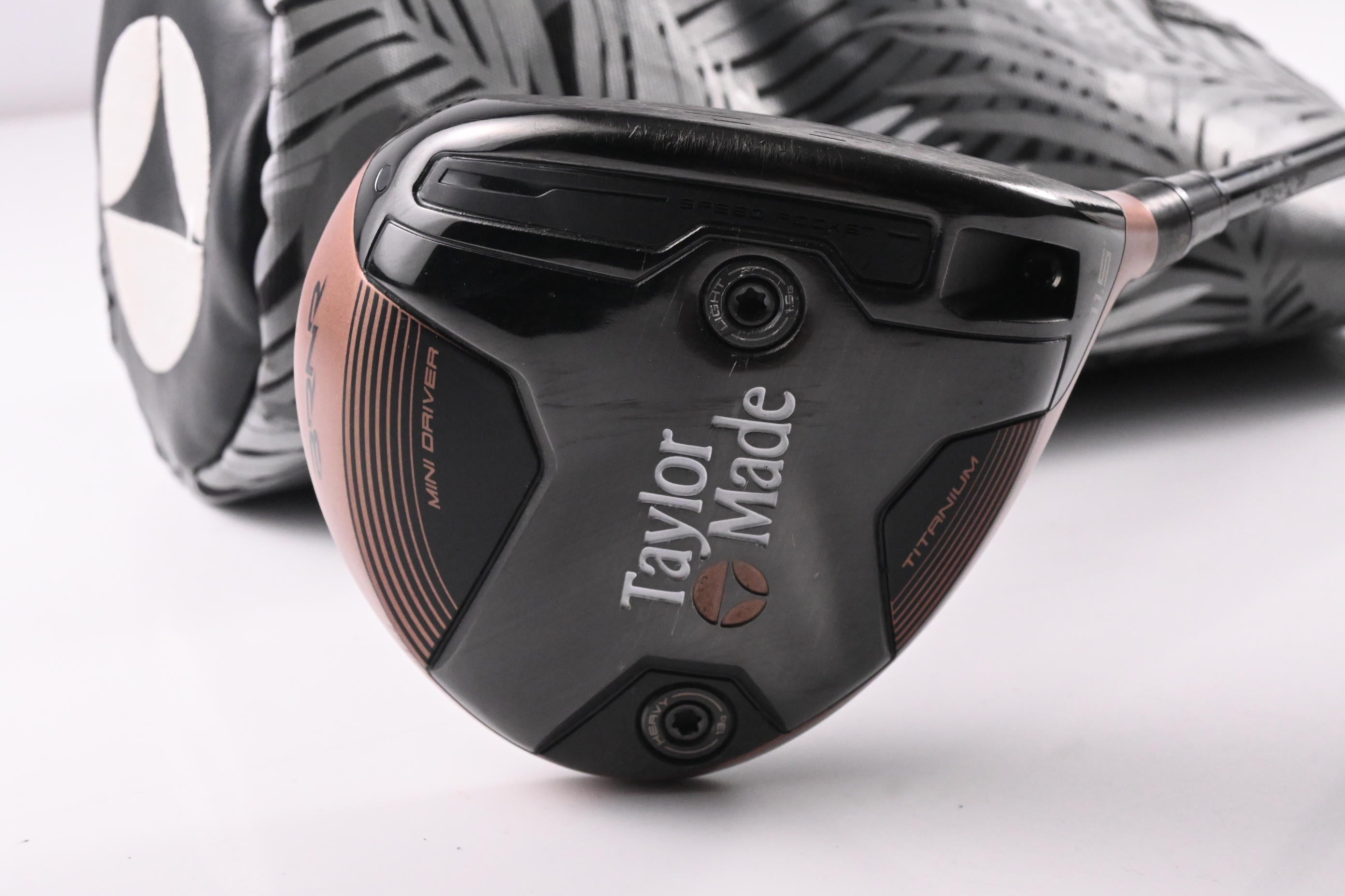 Taylormade BRNR Copper Mini Driver / 11.5 Degree / Regular Flex HZRDUS Smoke 60