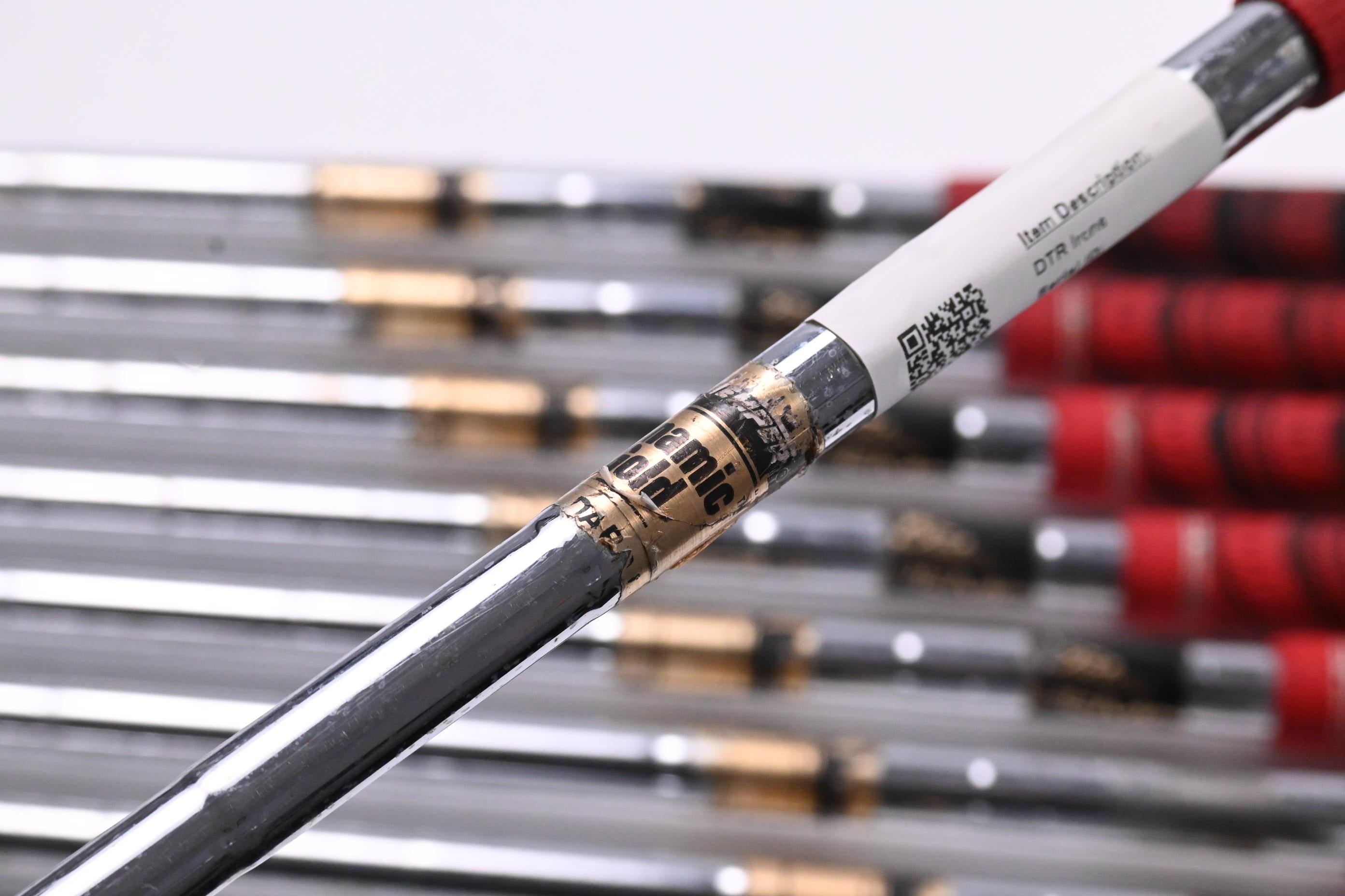 Titleist DTR Irons / 3-PW / Regular Flex Dynamic Gold R300U Shafts