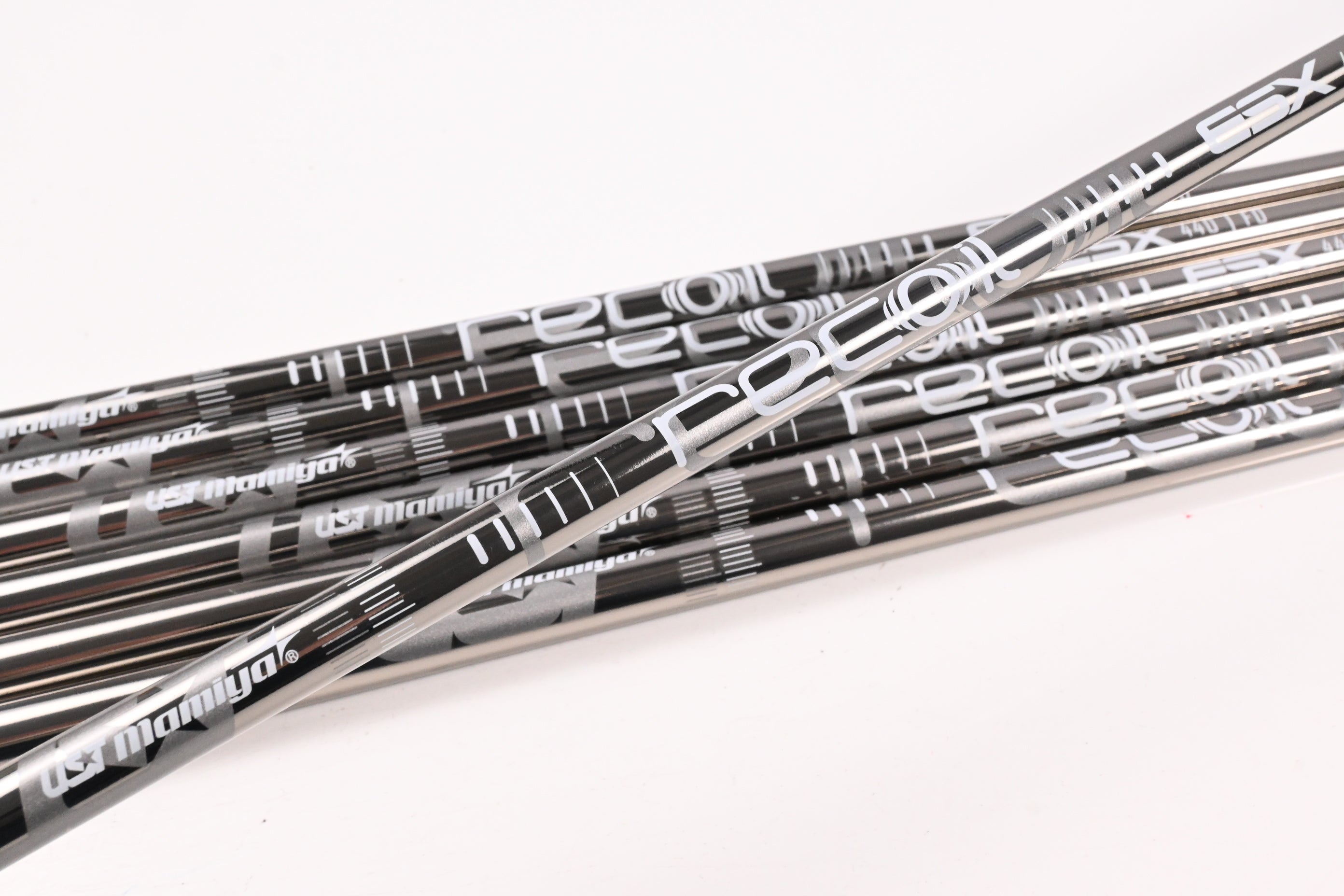 UST Mamiya Recoil ESX 440 Iron Shafts / Ladies Flex / Set of 7 / .370" Tip