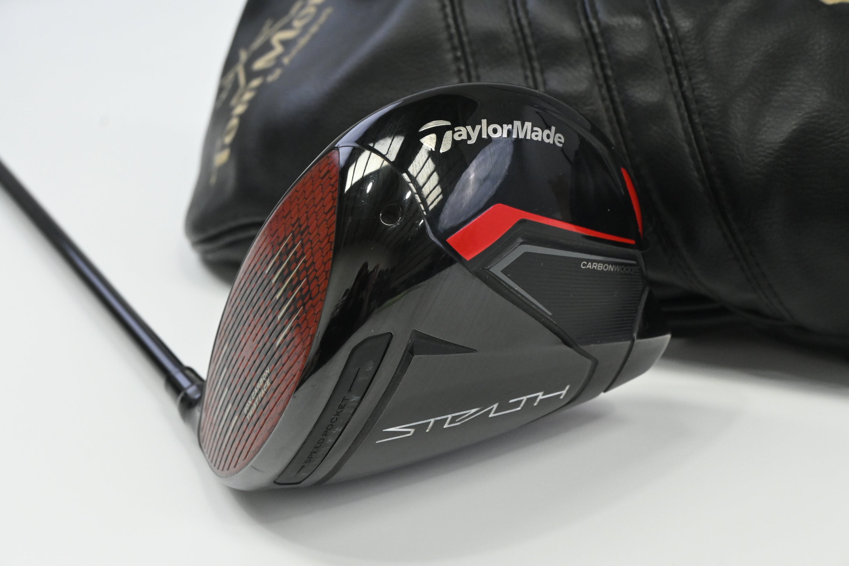 Left Hand Taylormade Stealth Driver / 10.5 Degree / Stiff Flex Fujikura Atmos 6