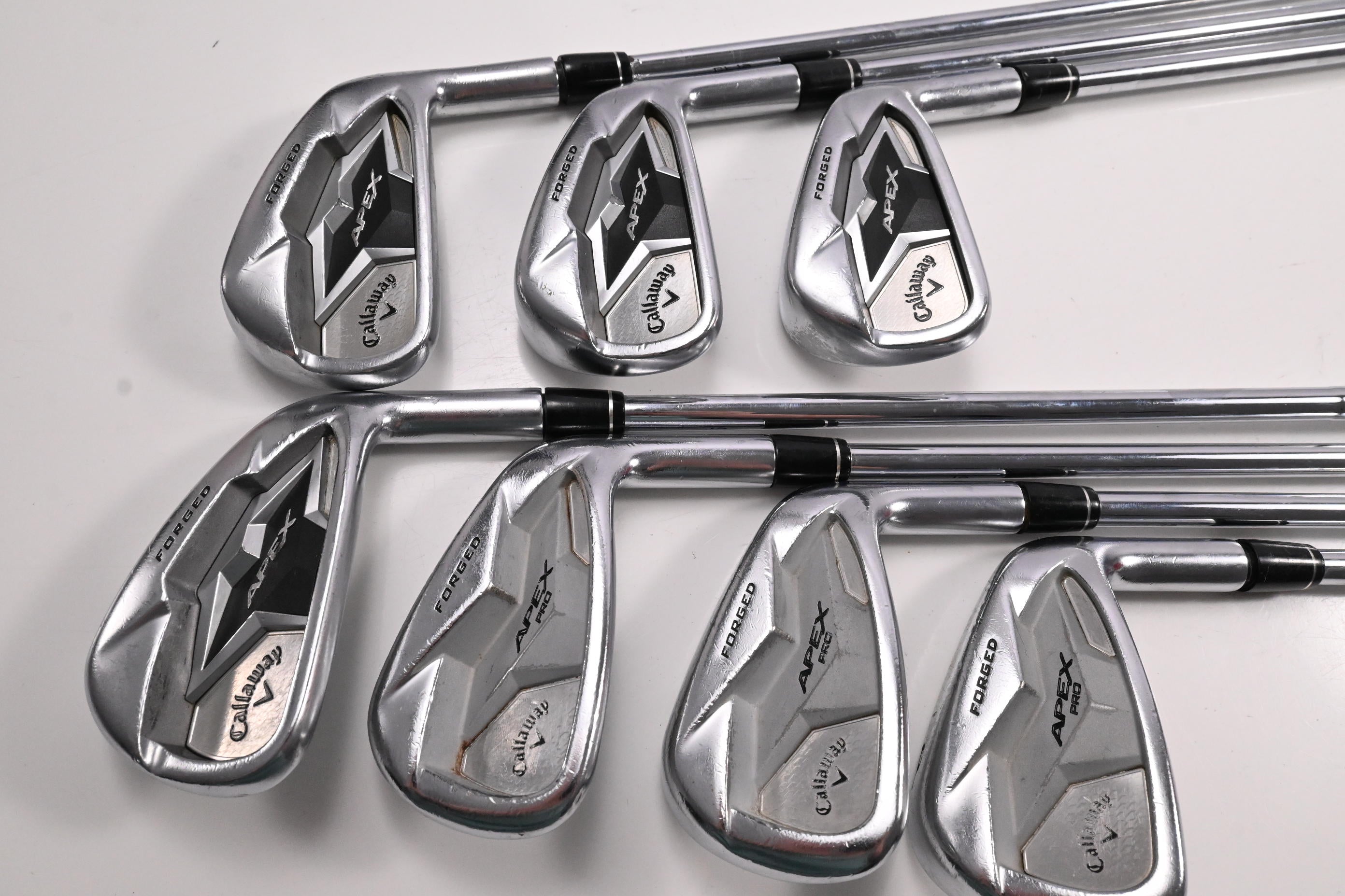 Callaway Apex 19 Irons / 4-PW / Stiff Flex Elevate Tour Shafts