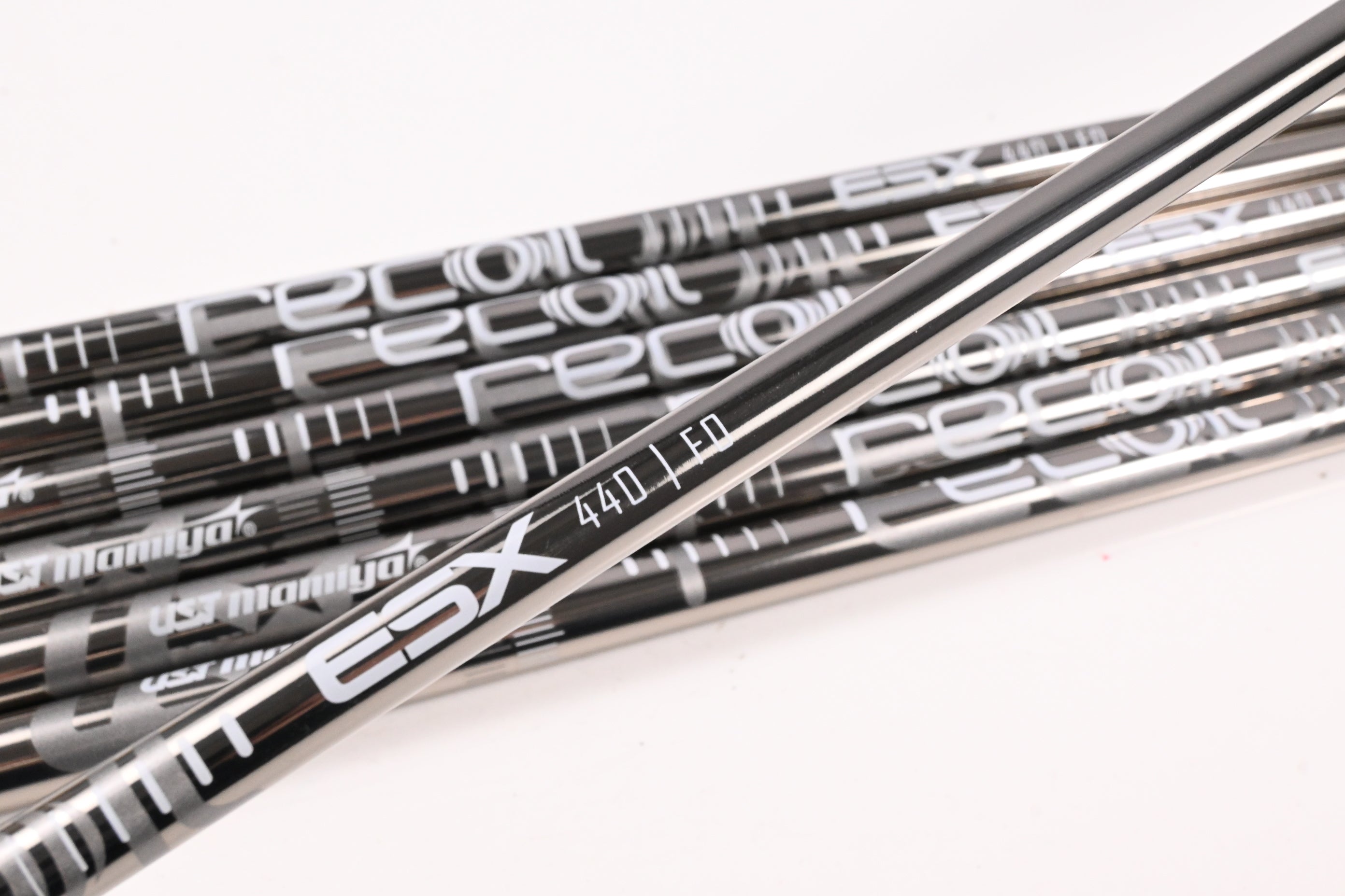 UST Mamiya Recoil ESX 440 Iron Shafts / Ladies Flex / Set of 7 / .370" Tip