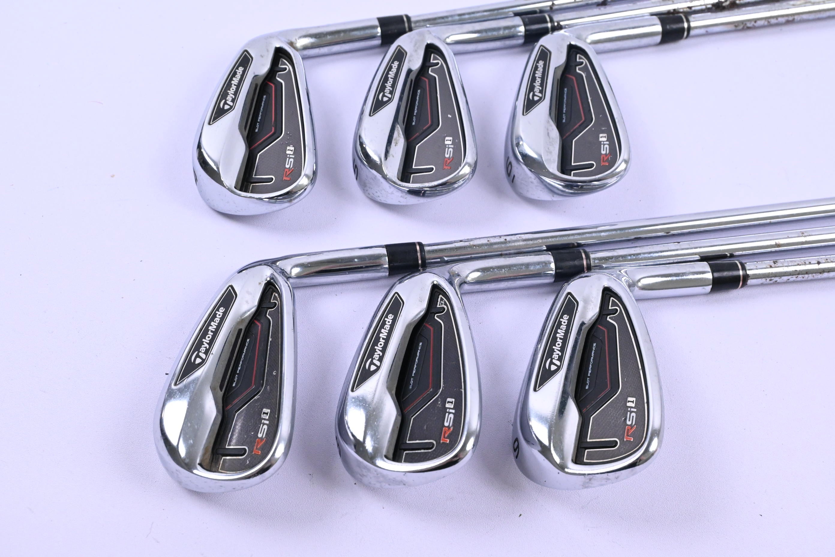 Taylormade RSi1 Irons / 4-9i / Regular Flex True Temper REAX Steel 90 Shafts