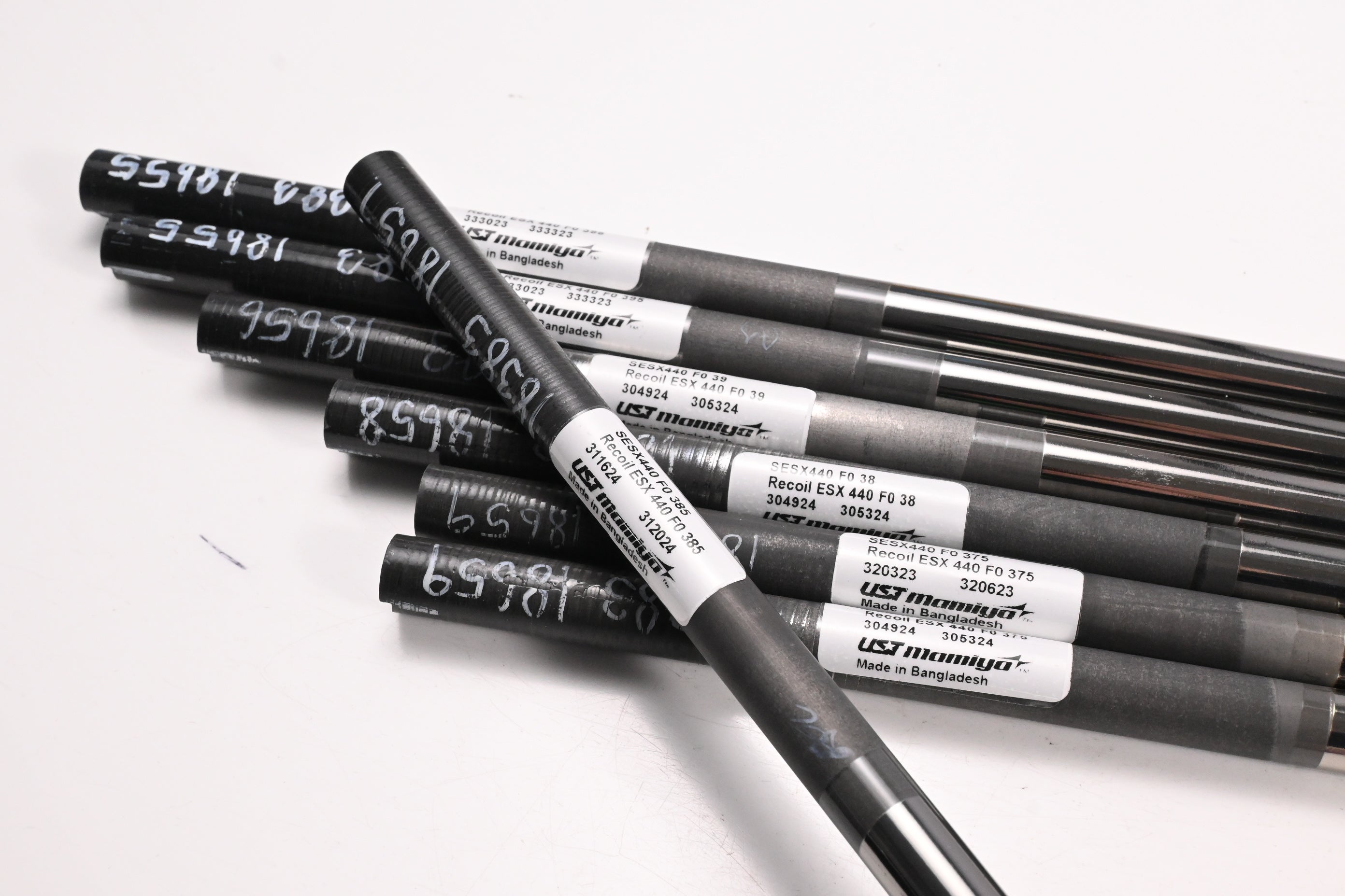 UST Mamiya Recoil ESX 440 Iron Shafts / Ladies Flex / Set of 7 / .370" Tip