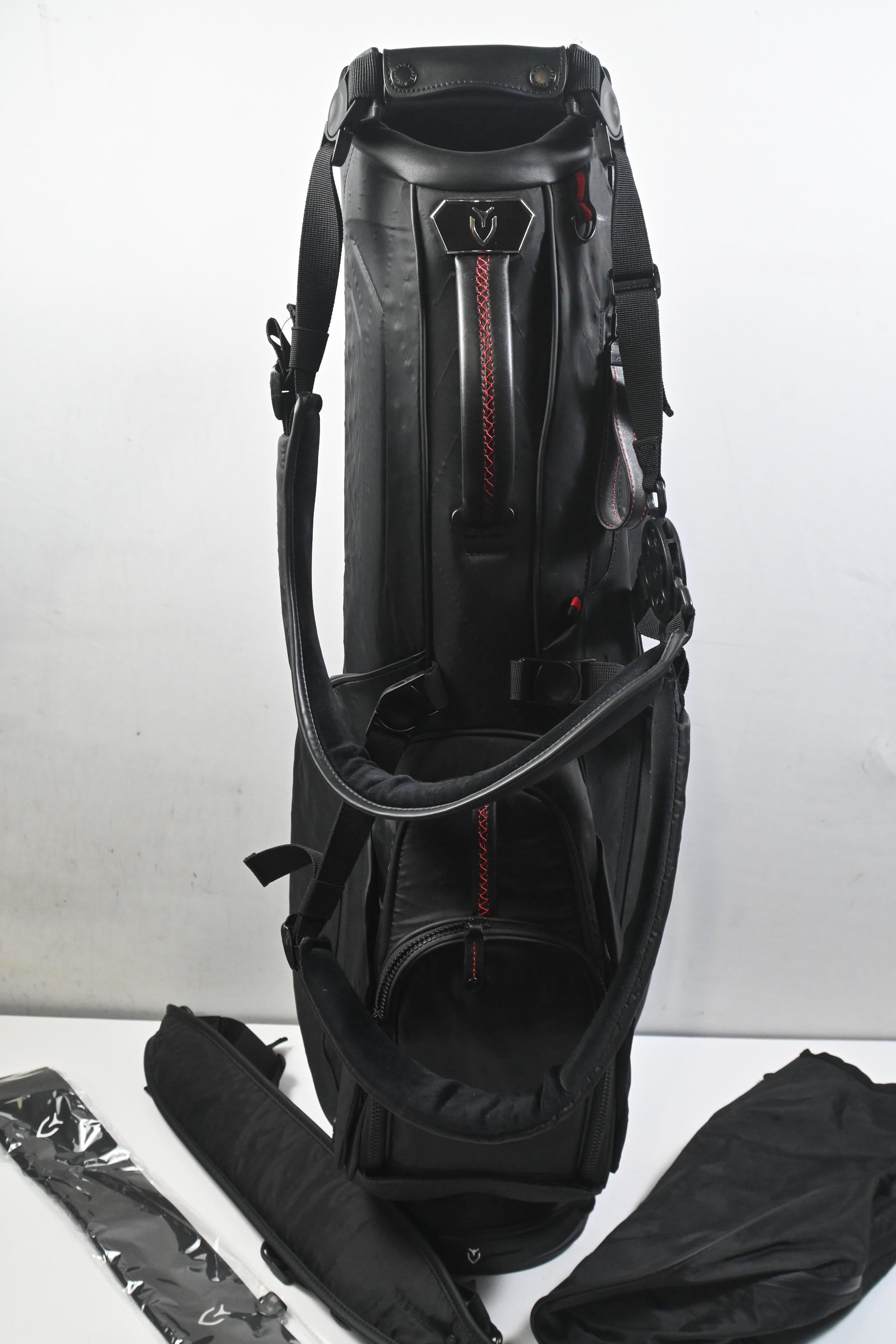 Vessel Lux DXR Stand Bag / 4-Way Divider / Black, Red