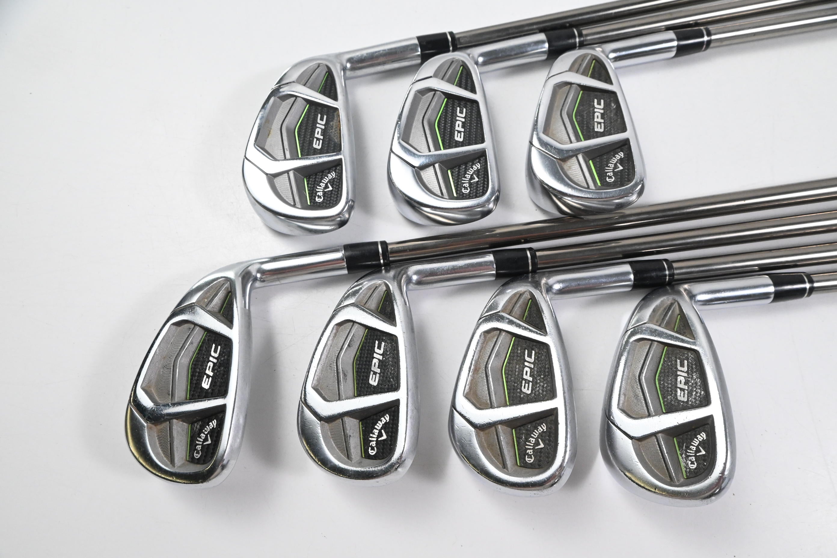 Callaway Epic Irons / 5-PW+SW / Regular Flex UST Mamiya Recoil ES 760 Shafts