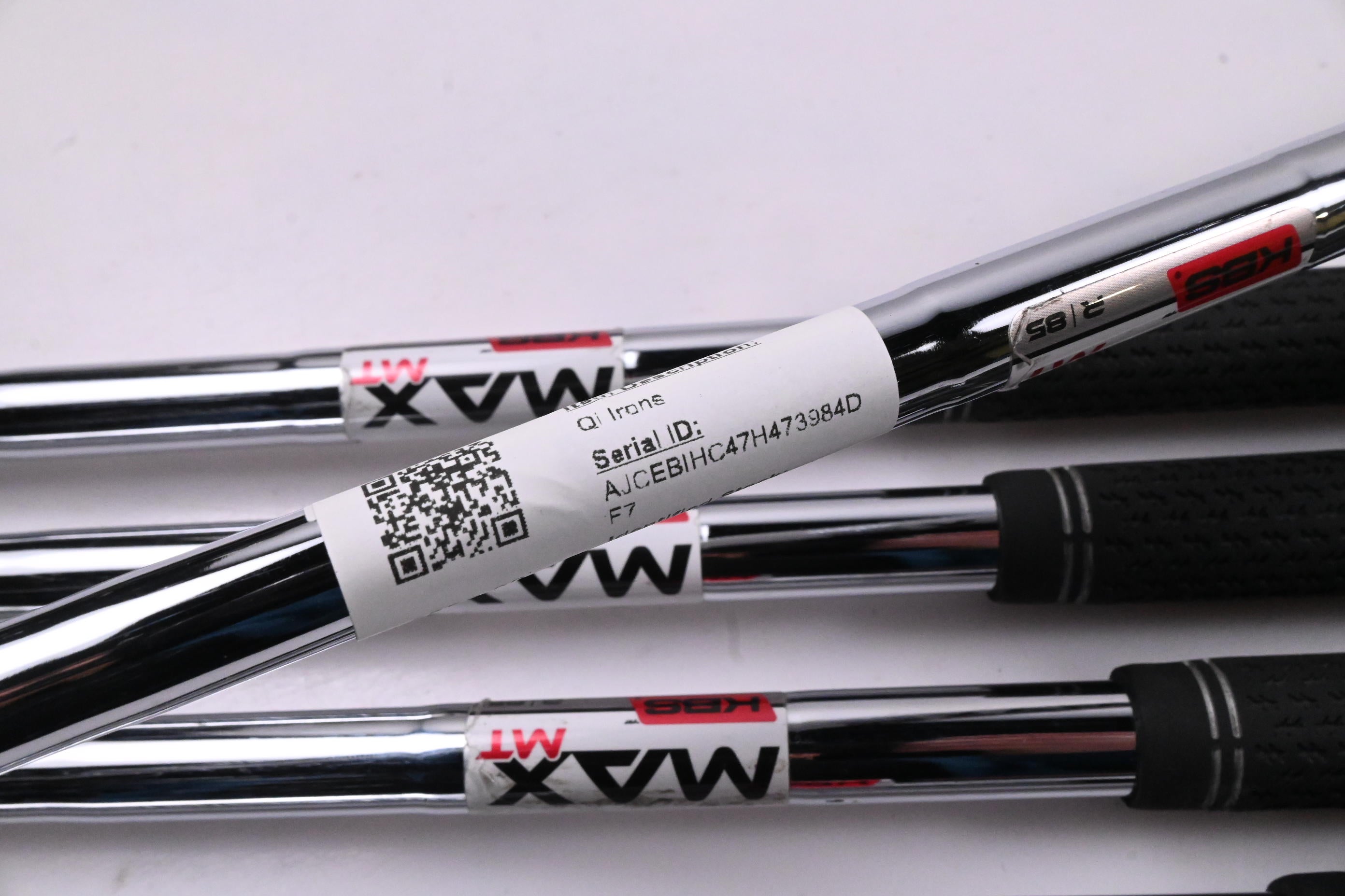 Taylormade Qi Irons / 5-PW / Regular Flex KBS MAX MT 85 Shafts
