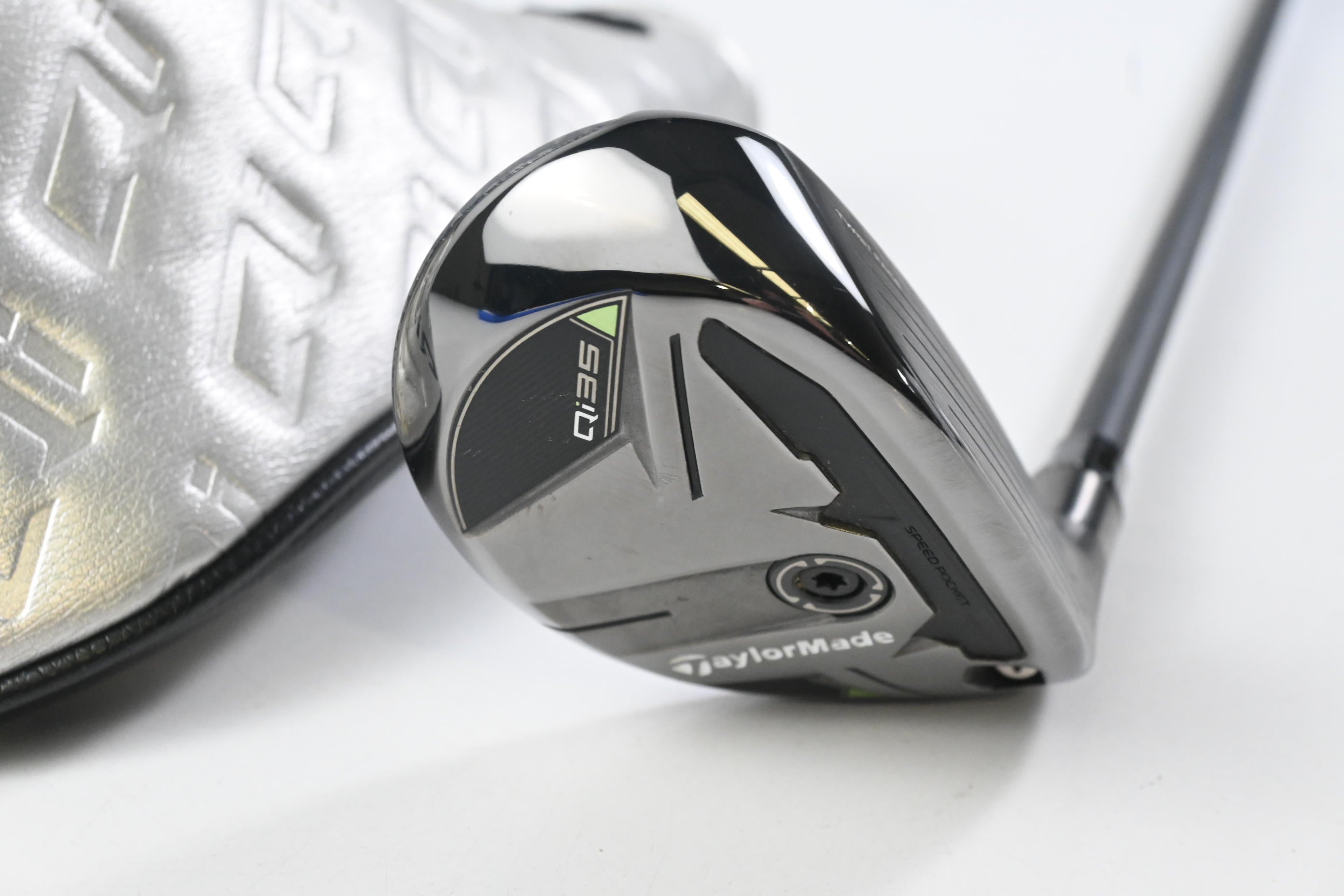 Taylormade Qi35 #2 Hybrid / 17 Degree / Stiff Flex Kai'li Blue 85 Shaft