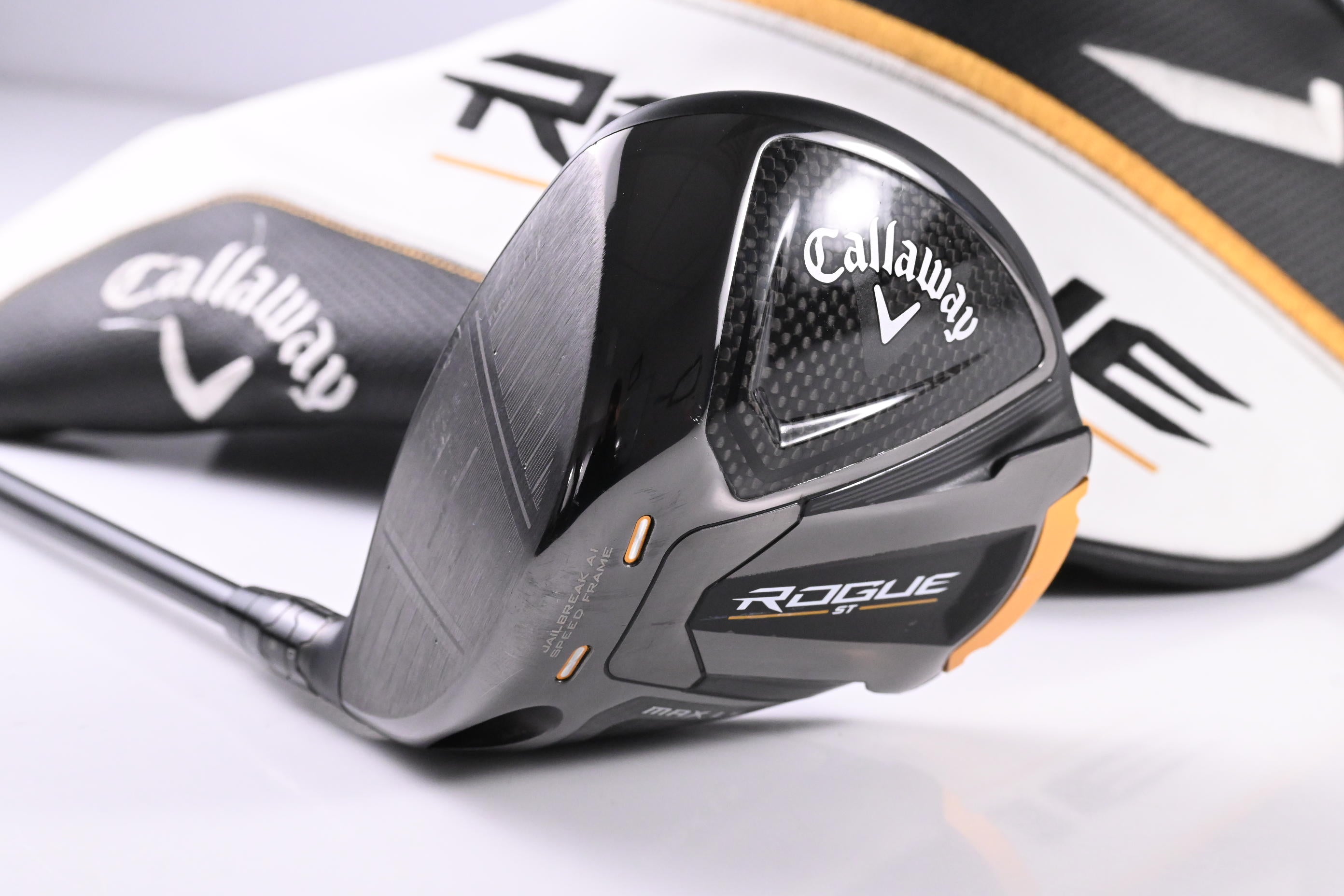 Left Hand Callaway Rogue ST MAX LS Driver / 9 Degree / X-Flex Tensei AV White 85