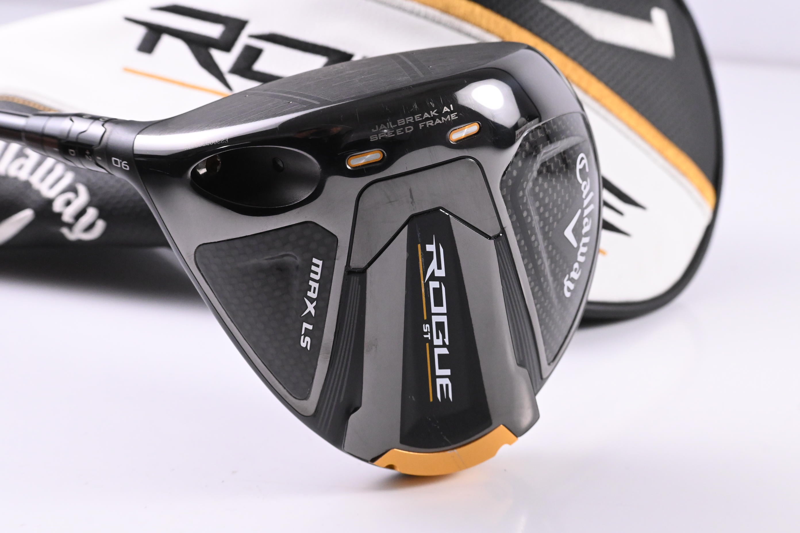 Left Hand Callaway Rogue ST MAX LS Driver / 9 Degree / X-Flex Tensei AV White 85