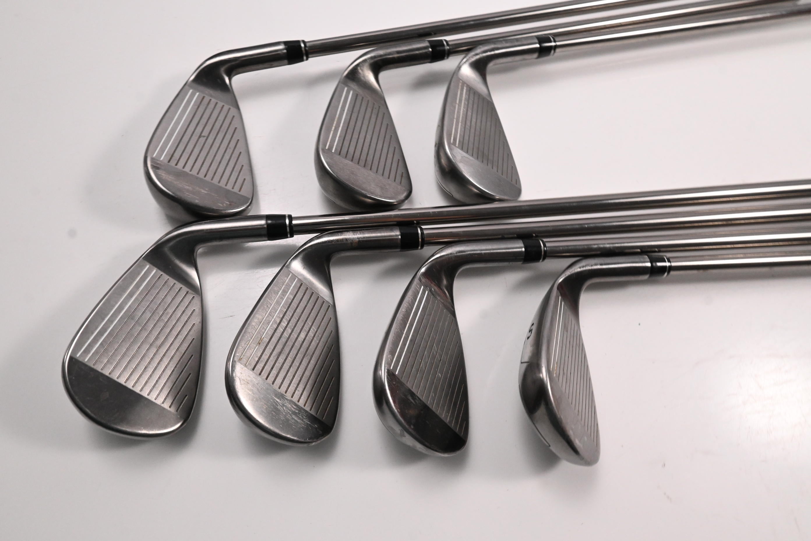 Left Hand Callaway Big Bertha 2015 Irons / 5-PW+SW / Regular Flex UST Recoil Shafts