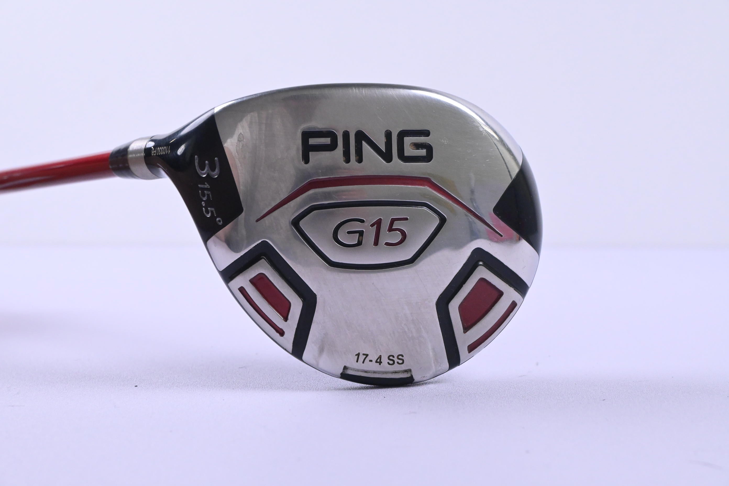 Left Hand Ping G15 #3 Wood / 15.5 Degree / Senior Flex Ping TFC 149 F Shaft