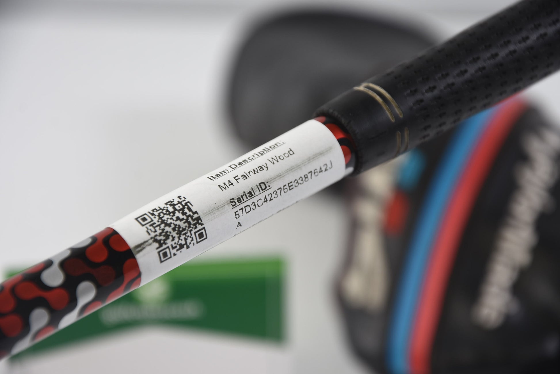 Taylormade M4 #3 Wood / 15 Degree / Senior Flex Fujikura Atmos Red 5 Shaft