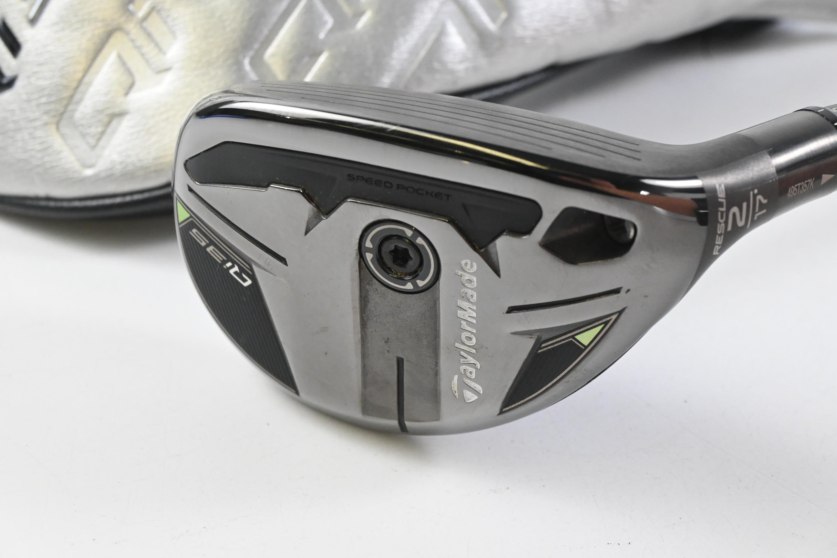 Taylormade Qi35 #2 Hybrid / 17 Degree / Stiff Flex Kai'li Blue 85 Shaft