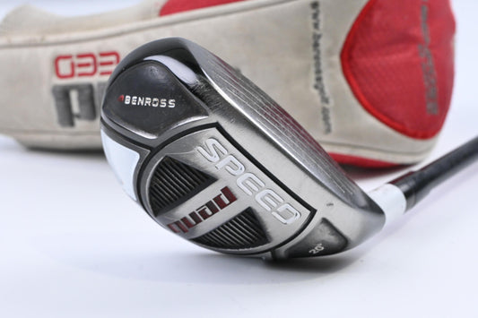 Benross Quad Speed #3 Hybrid / 20 Degree / Stiff Flex Aldila VooDoo Shaft