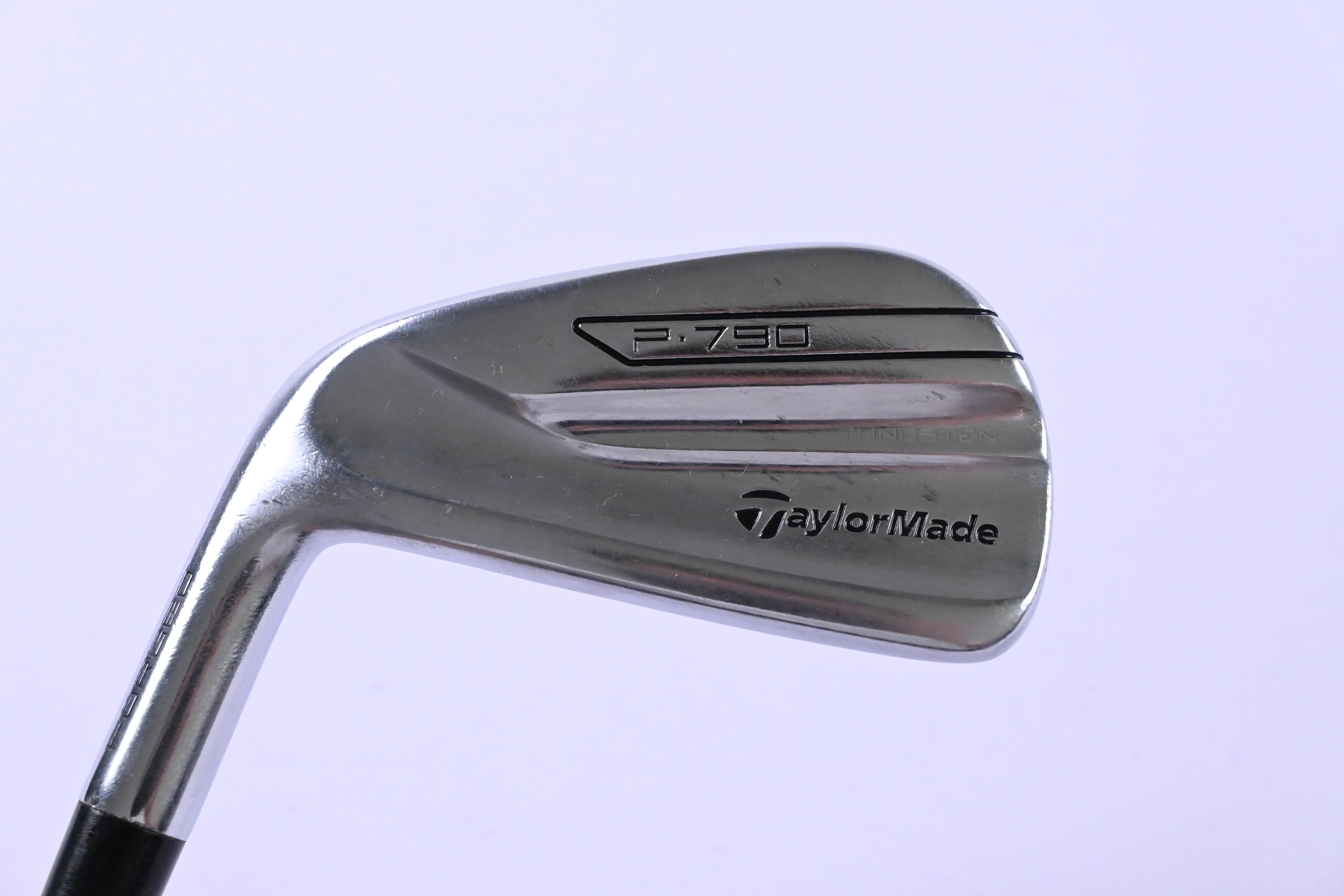 Left Hand Taylormade P790 2017 #4 Iron / 21 Degree / Stiff Flex Steel Shaft