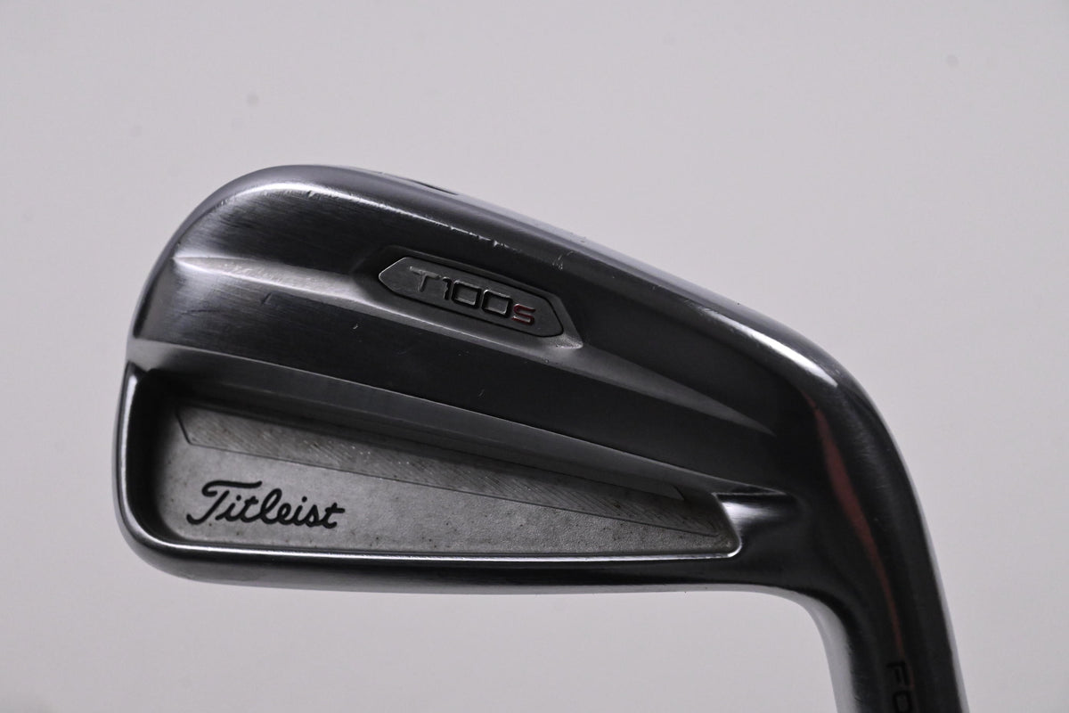 Titleist T100 S 2021 #4 Iron / 22 Degree / Stiff Flex AMT Black S300 Shaft