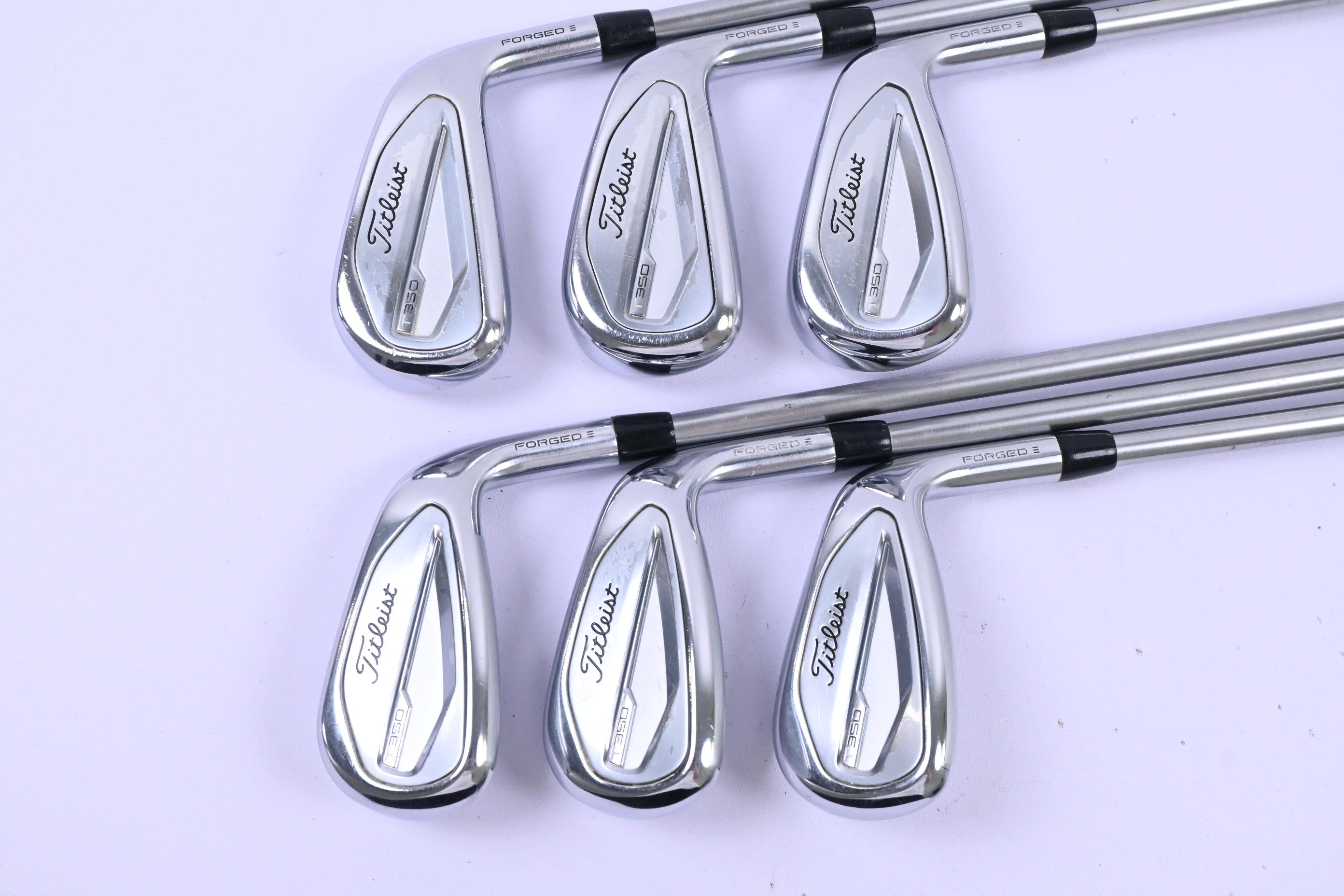 Titleist T350 2023 Irons / 6-PW+GW / Regular Flex Fubuki MV 55 Shafts