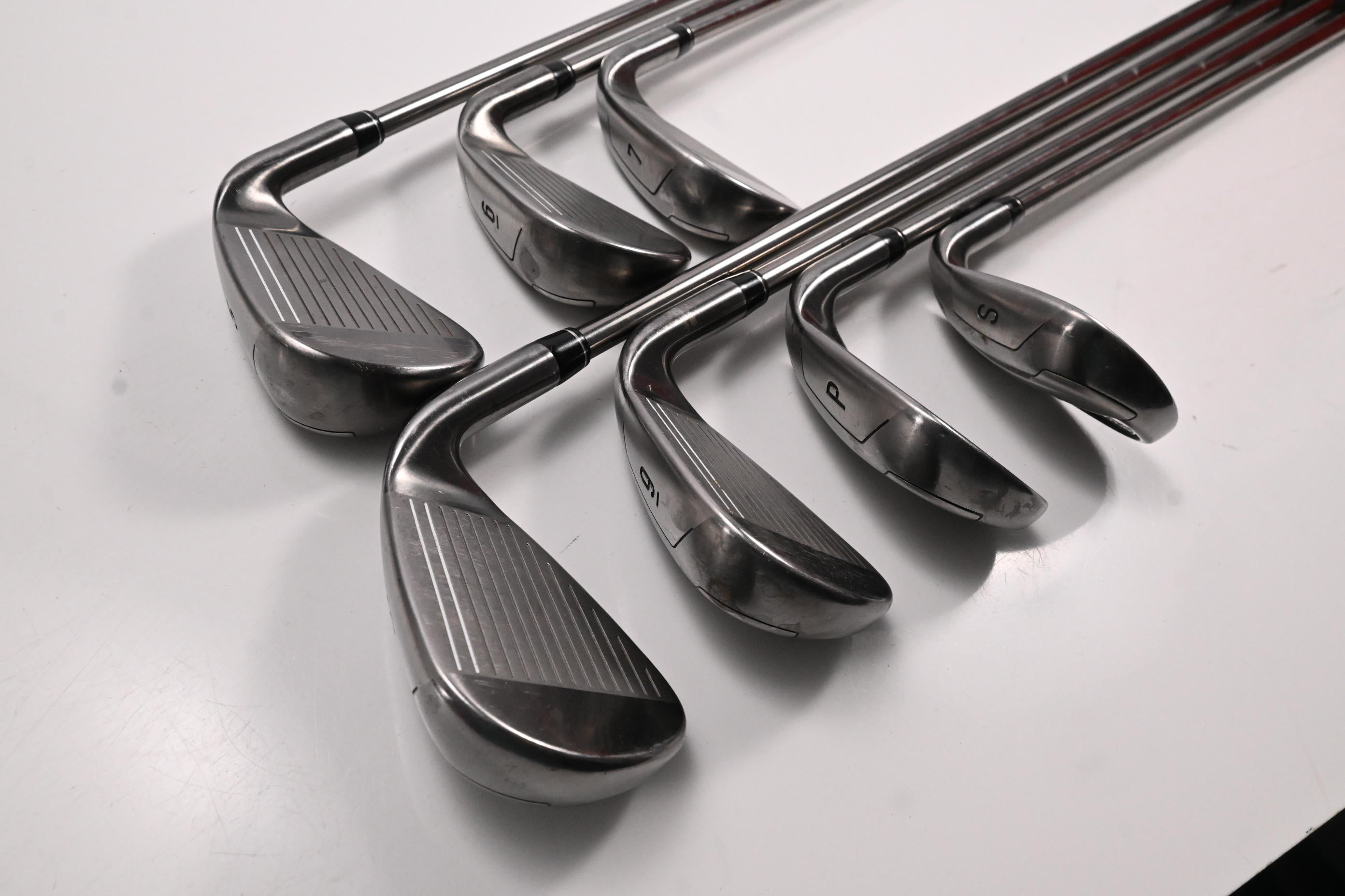 Left Hand Callaway Big Bertha 2015 Irons / 5-PW+SW / Regular Flex UST Recoil Shafts