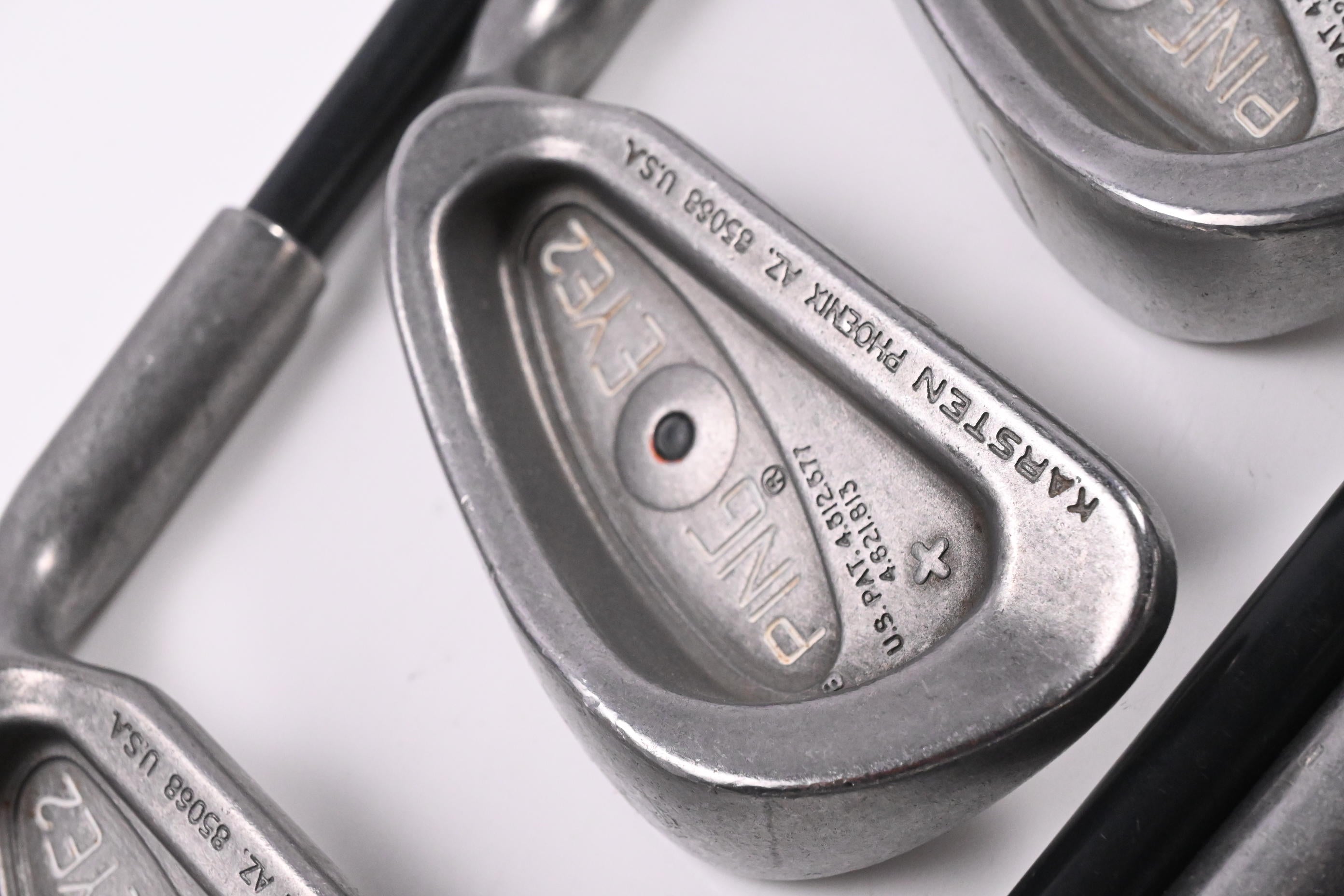 Ladies Ping Eye 2 Irons / 3-PW / Orange Dot / Ladies Flex Ping Karsten 101 Shafts