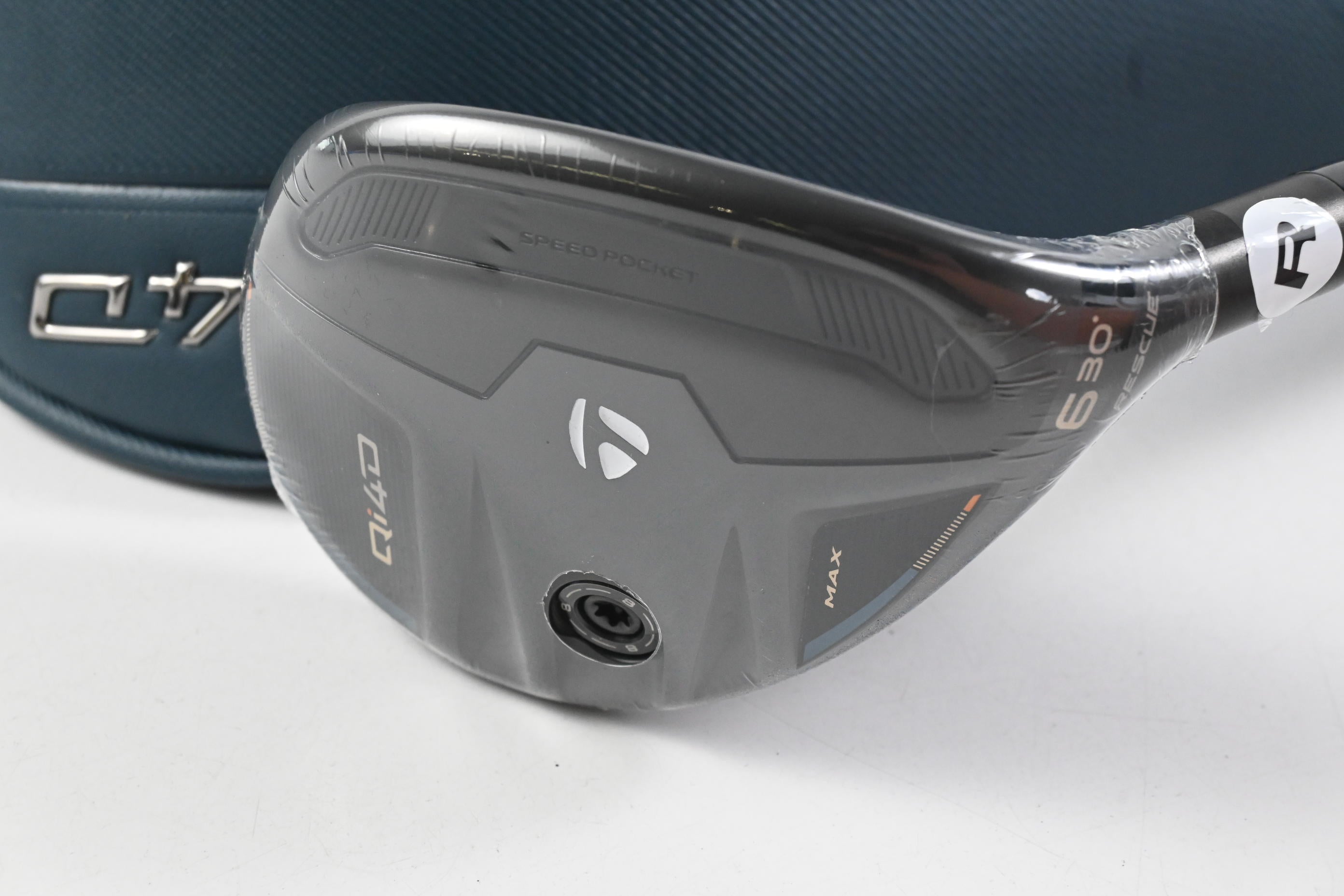 Taylormade Qi4D #6 Hybrid / 30 Degree / Regular Flex REAX By KBS 50 Shaft